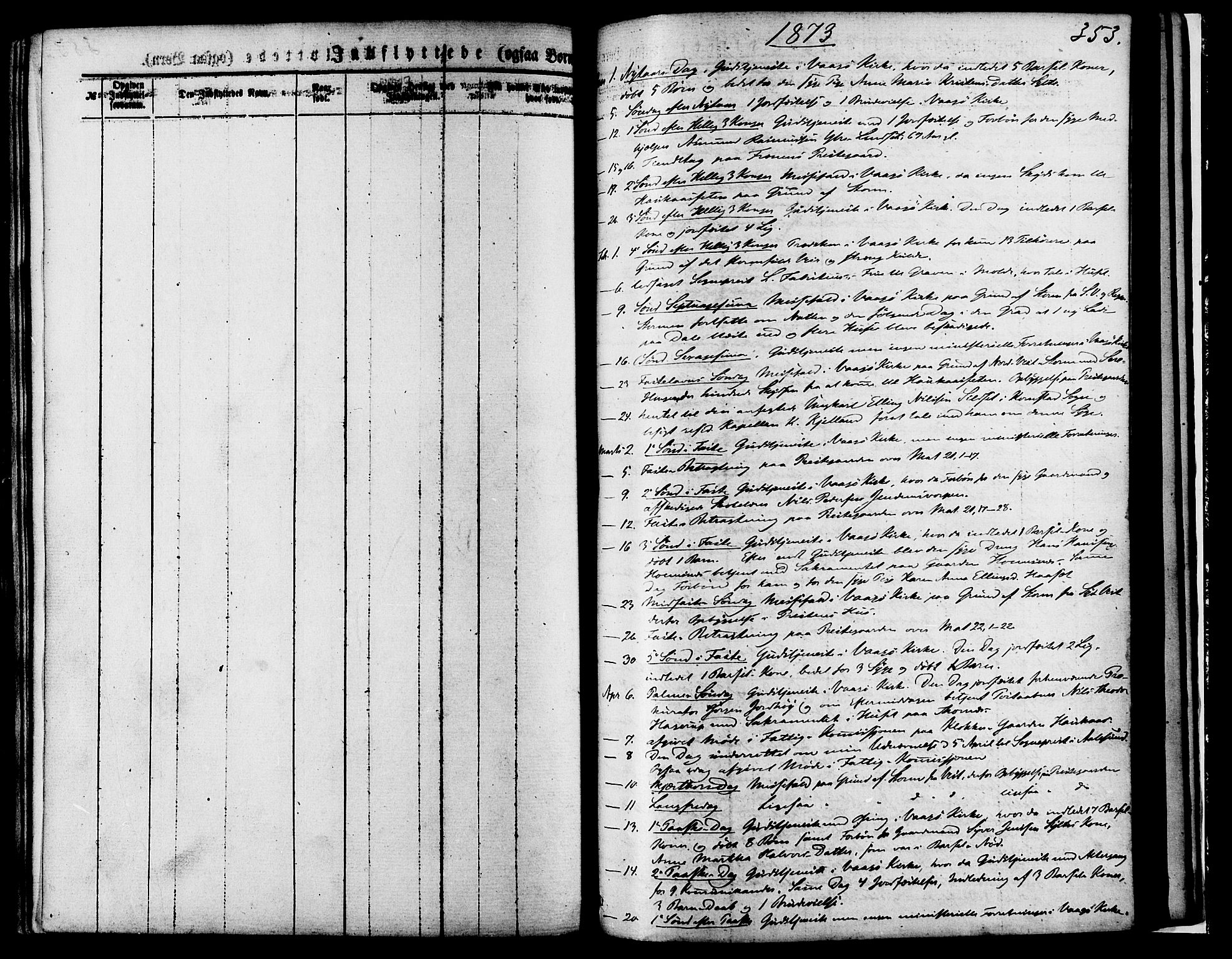 Ministerialprotokoller, klokkerbøker og fødselsregistre - Møre og Romsdal, SAT/A-1454/565/L0749: Parish register (official) no. 565A03, 1871-1886, p. 353