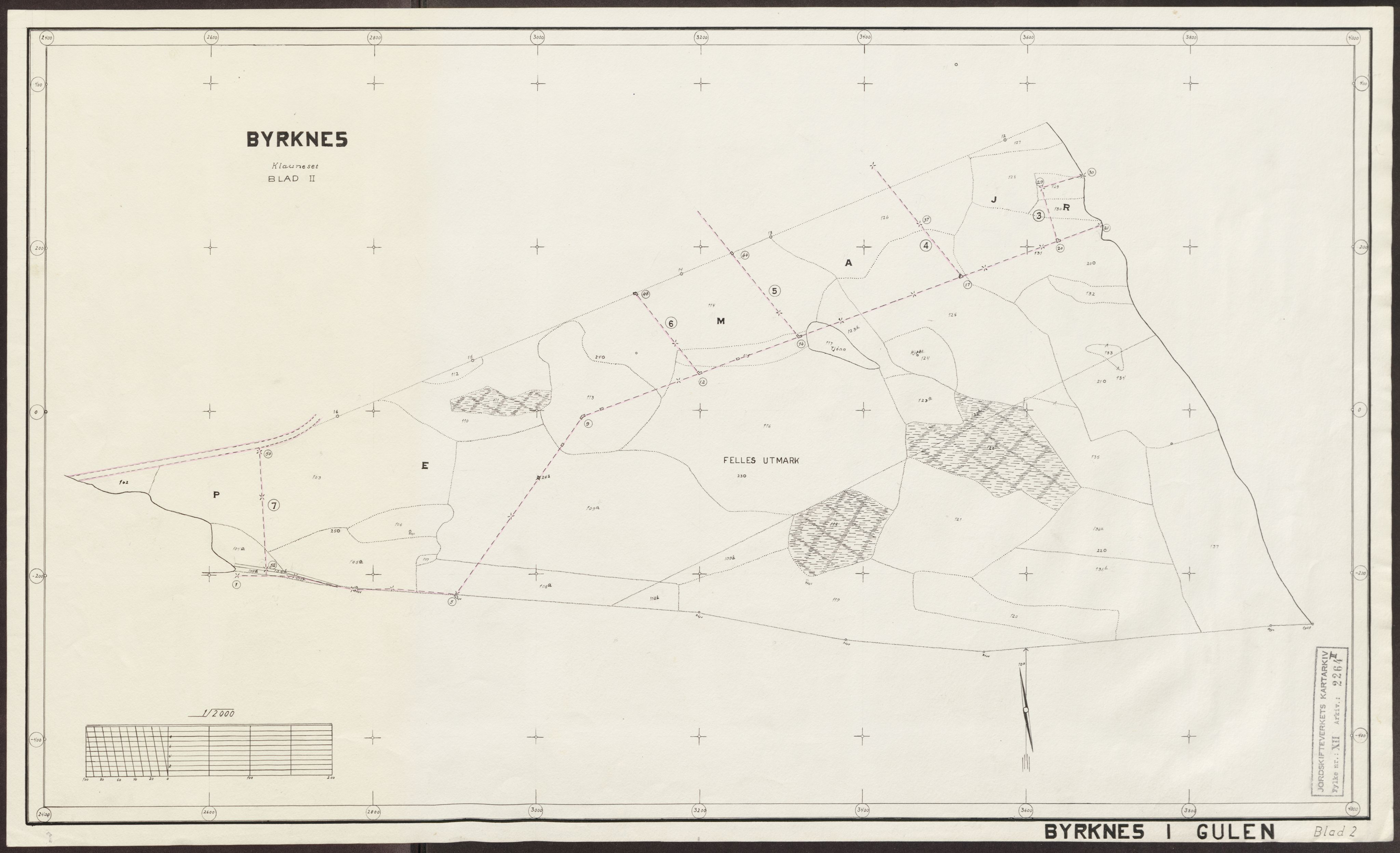 Jordskifteverkets kartarkiv, RA/S-3929/T, 1859-1988, p. 2772