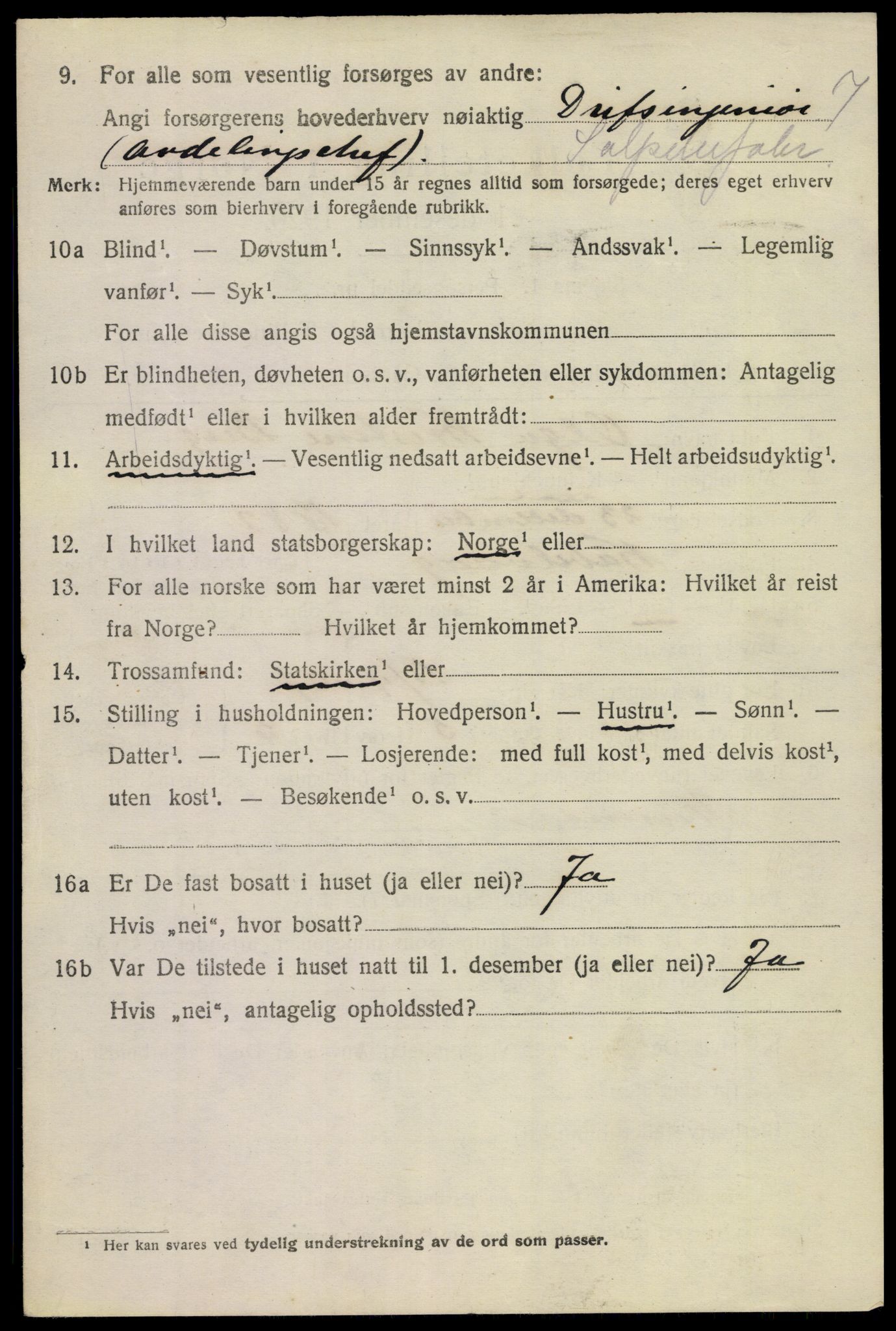 SAKO, 1920 census for Tinn, 1920, p. 18561