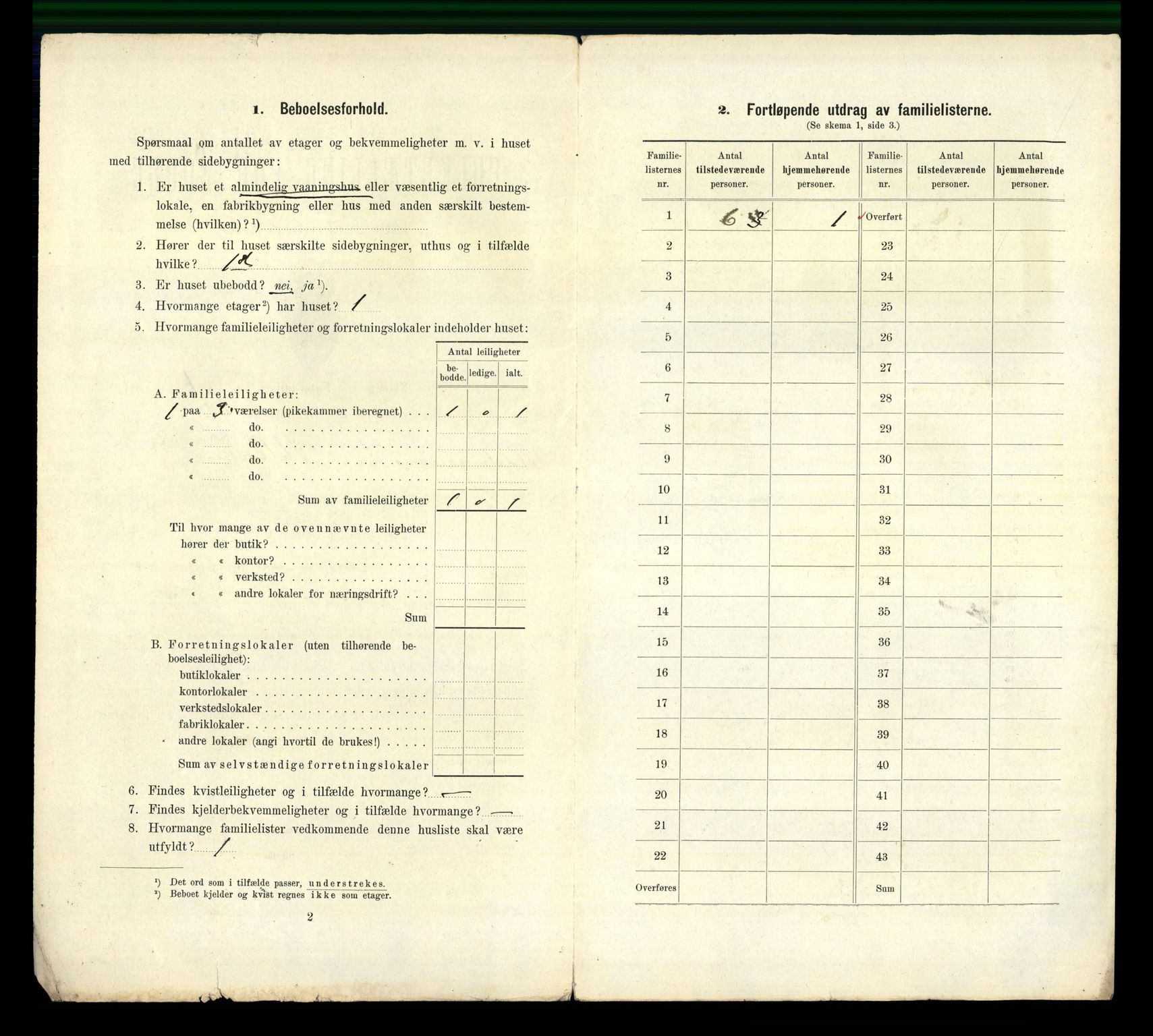 RA, 1910 census for Trondheim, 1910, p. 656