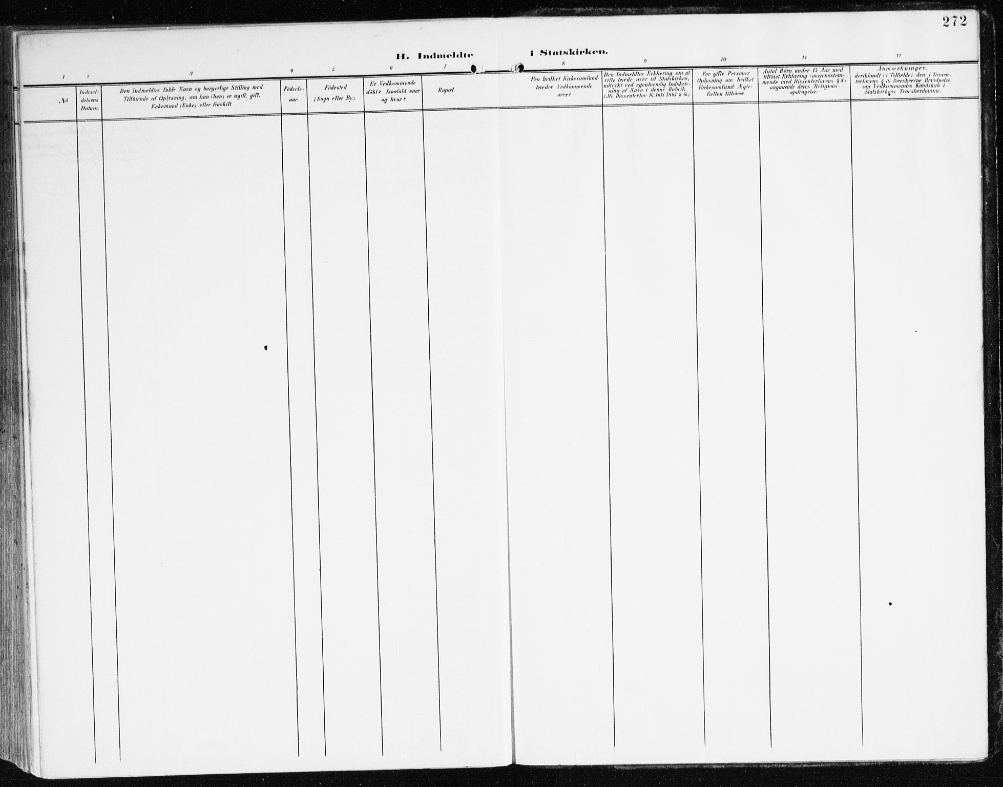 Davik sokneprestembete, AV/SAB-A-79701/H/Haa/Haad/L0002: Parish register (official) no. D 2, 1901-1930, p. 272