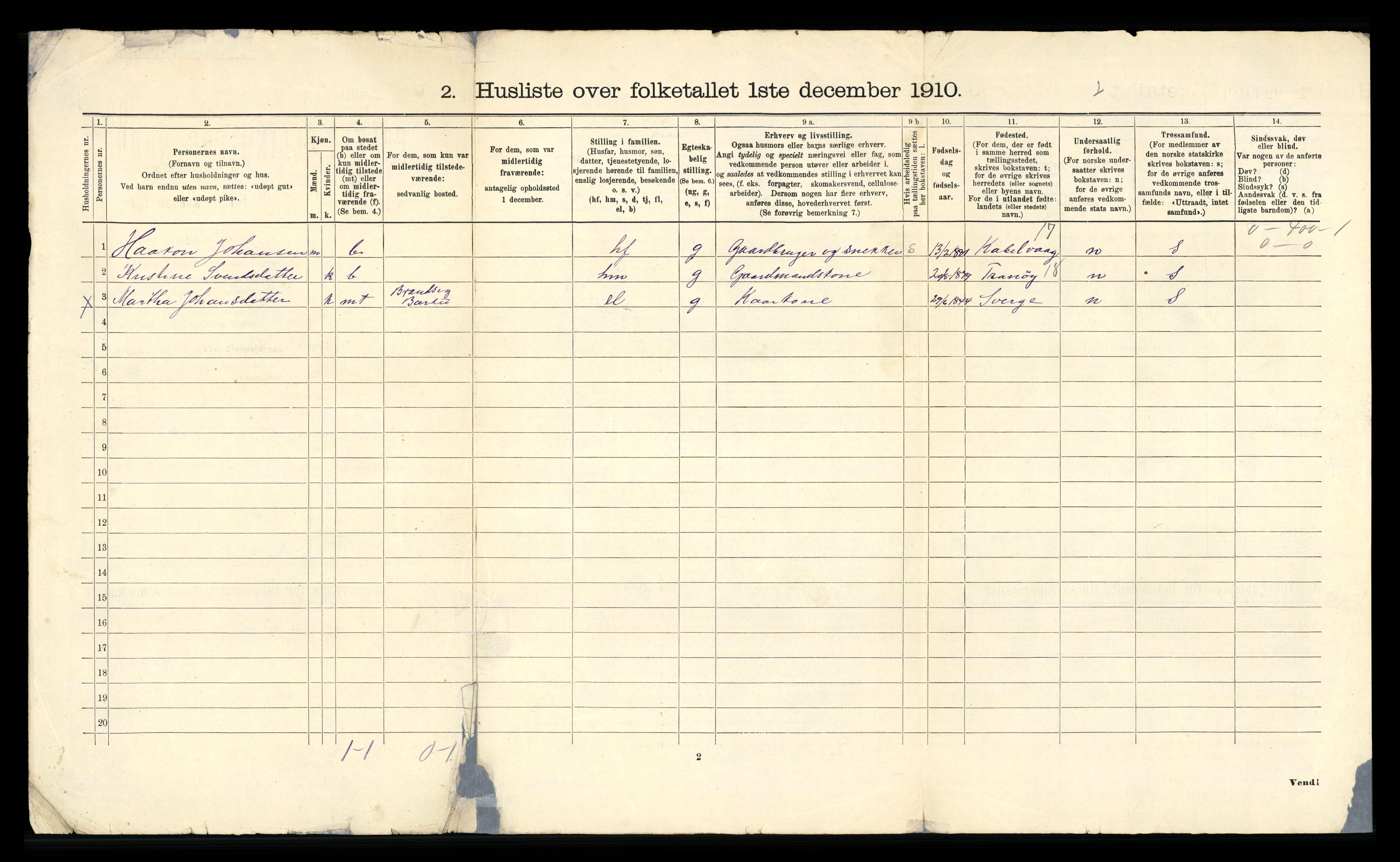 RA, 1910 census for Bardu, 1910, p. 37