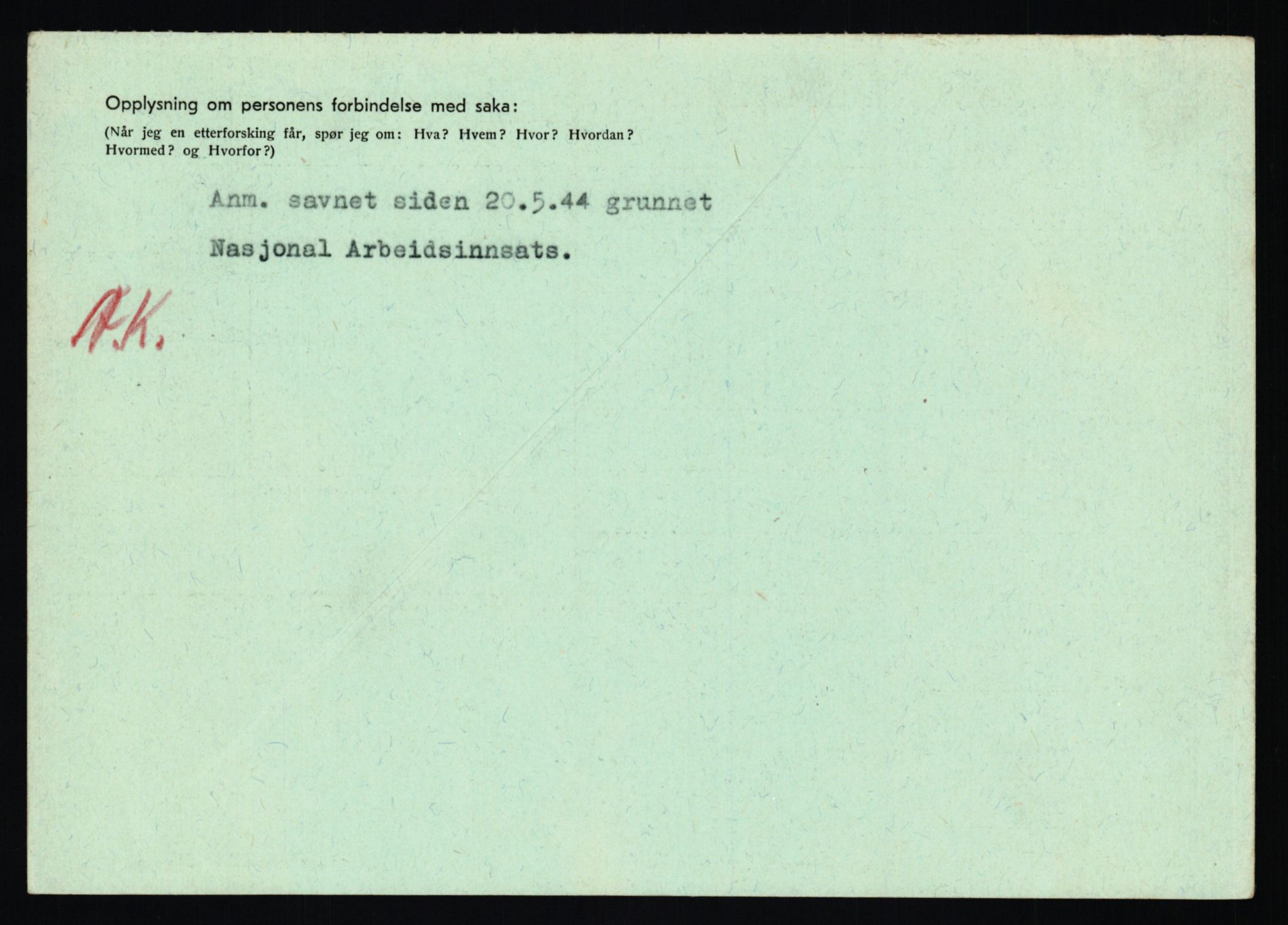 Statspolitiet - Hovedkontoret / Osloavdelingen, AV/RA-S-1329/C/Ca/L0012: Oanæs - Quistgaard	, 1943-1945, p. 2117