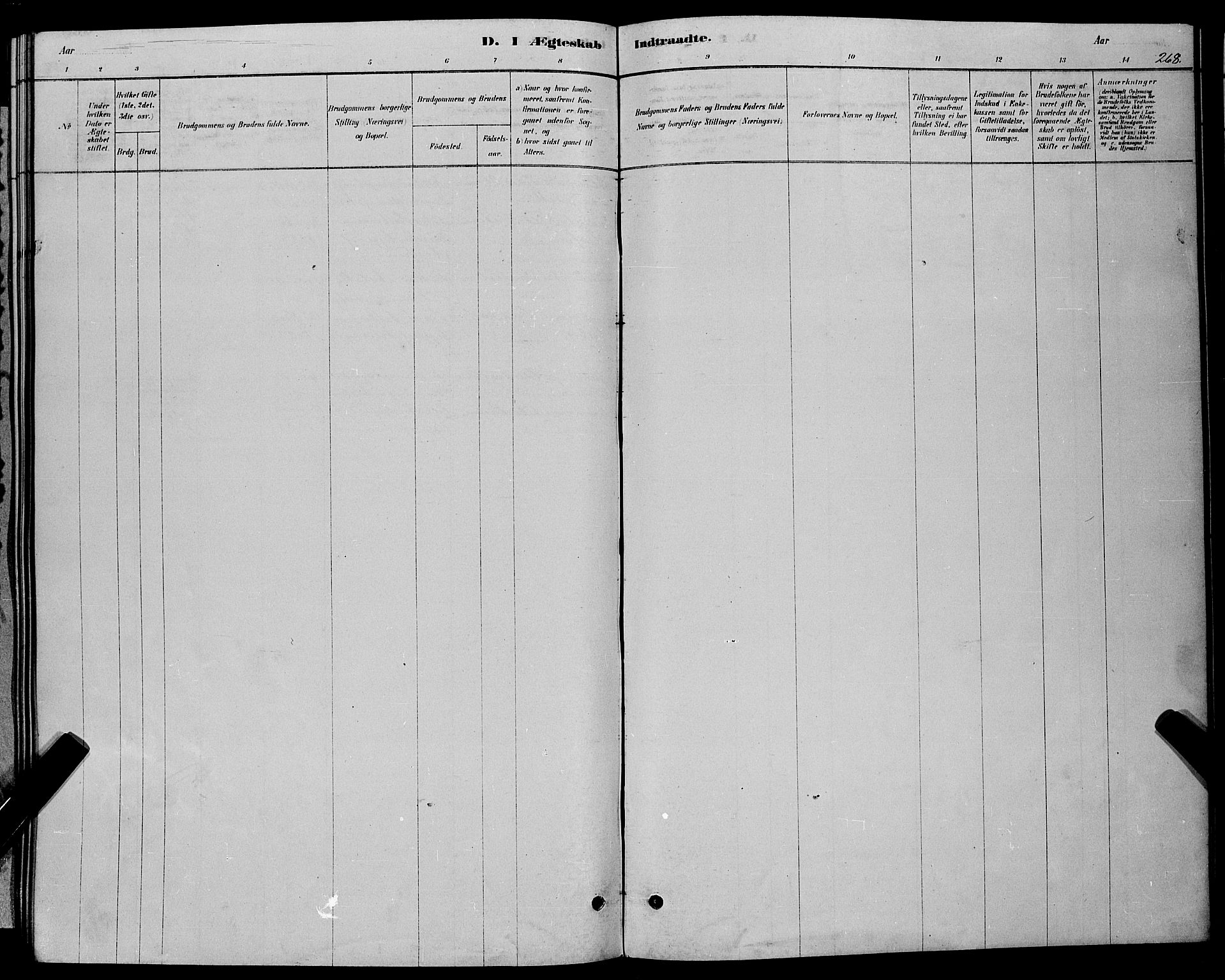 Ministerialprotokoller, klokkerbøker og fødselsregistre - Møre og Romsdal, AV/SAT-A-1454/529/L0466: Parish register (copy) no. 529C03, 1878-1888, p. 268