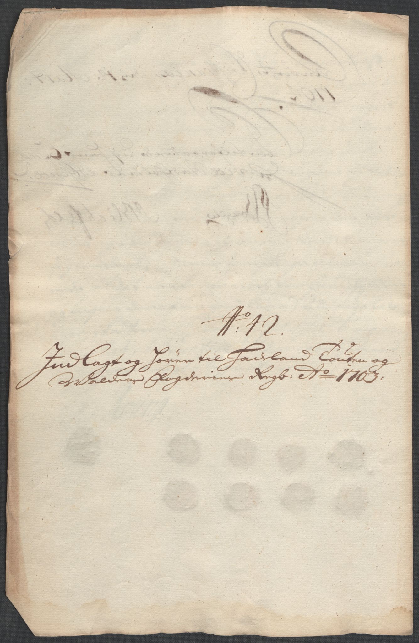 Rentekammeret inntil 1814, Reviderte regnskaper, Fogderegnskap, RA/EA-4092/R18/L1301: Fogderegnskap Hadeland, Toten og Valdres, 1703, p. 230