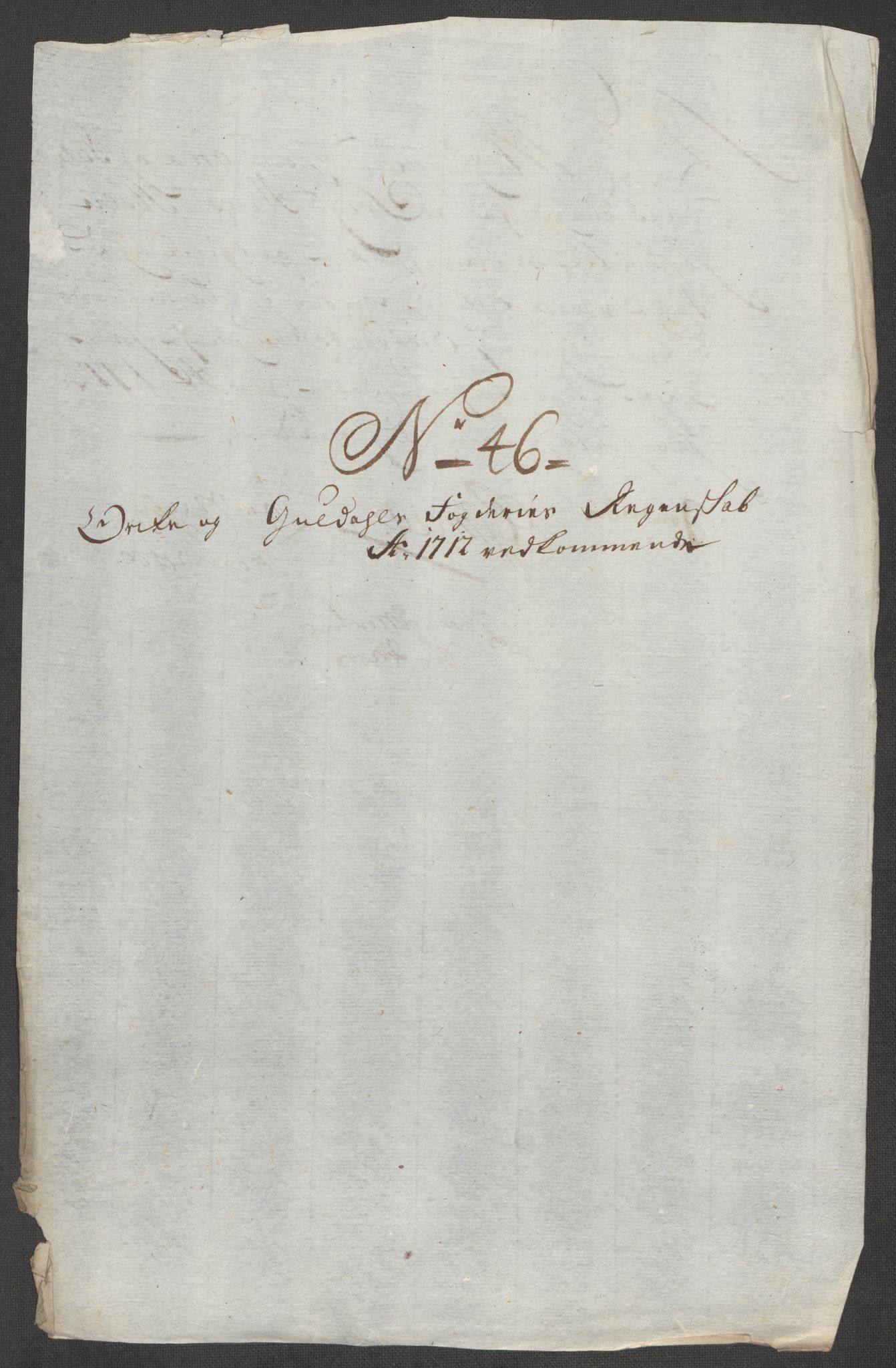 Rentekammeret inntil 1814, Reviderte regnskaper, Fogderegnskap, AV/RA-EA-4092/R60/L3963: Fogderegnskap Orkdal og Gauldal, 1712, p. 395