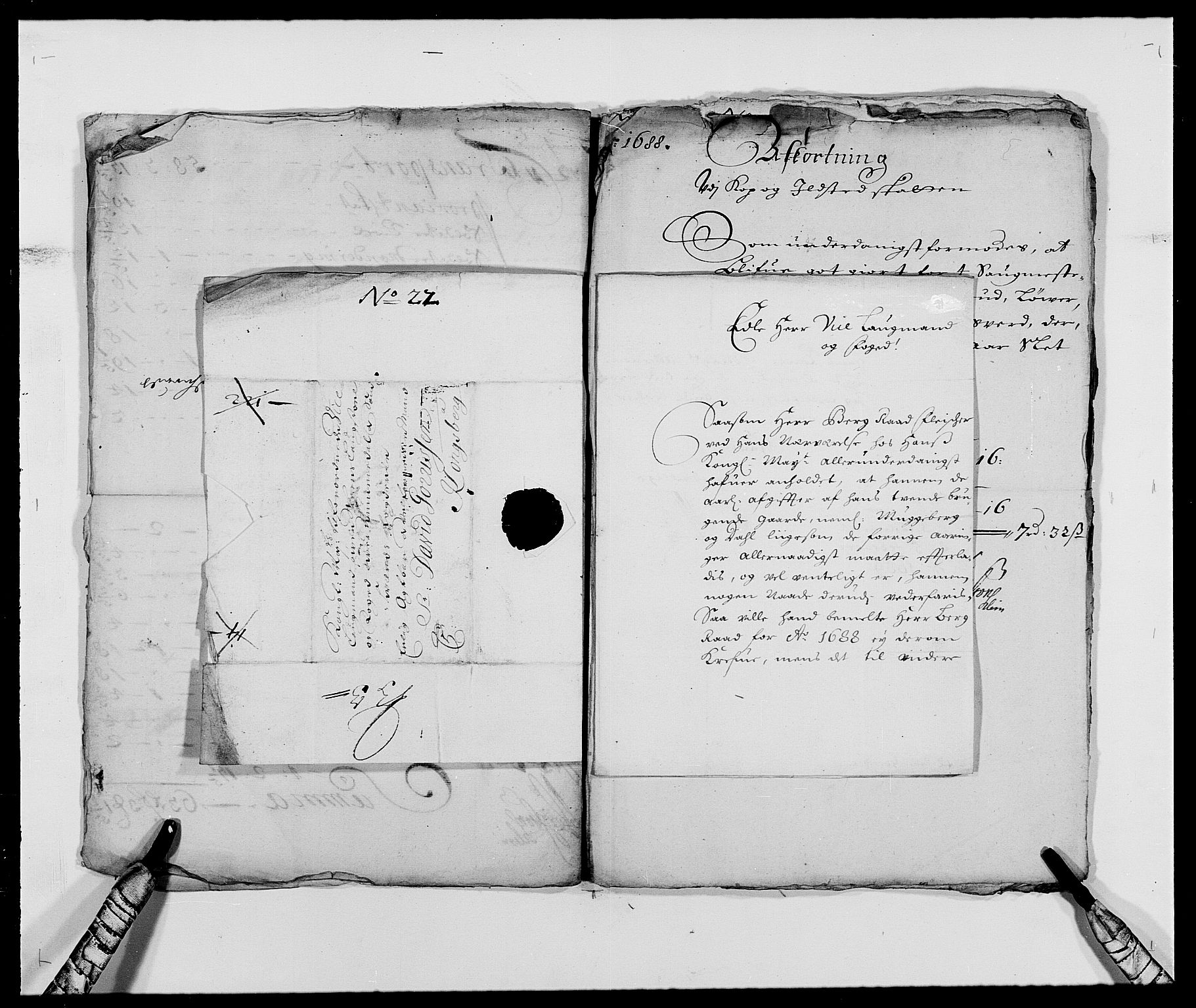 Rentekammeret inntil 1814, Reviderte regnskaper, Fogderegnskap, AV/RA-EA-4092/R24/L1574: Fogderegnskap Numedal og Sandsvær, 1688-1691, p. 7