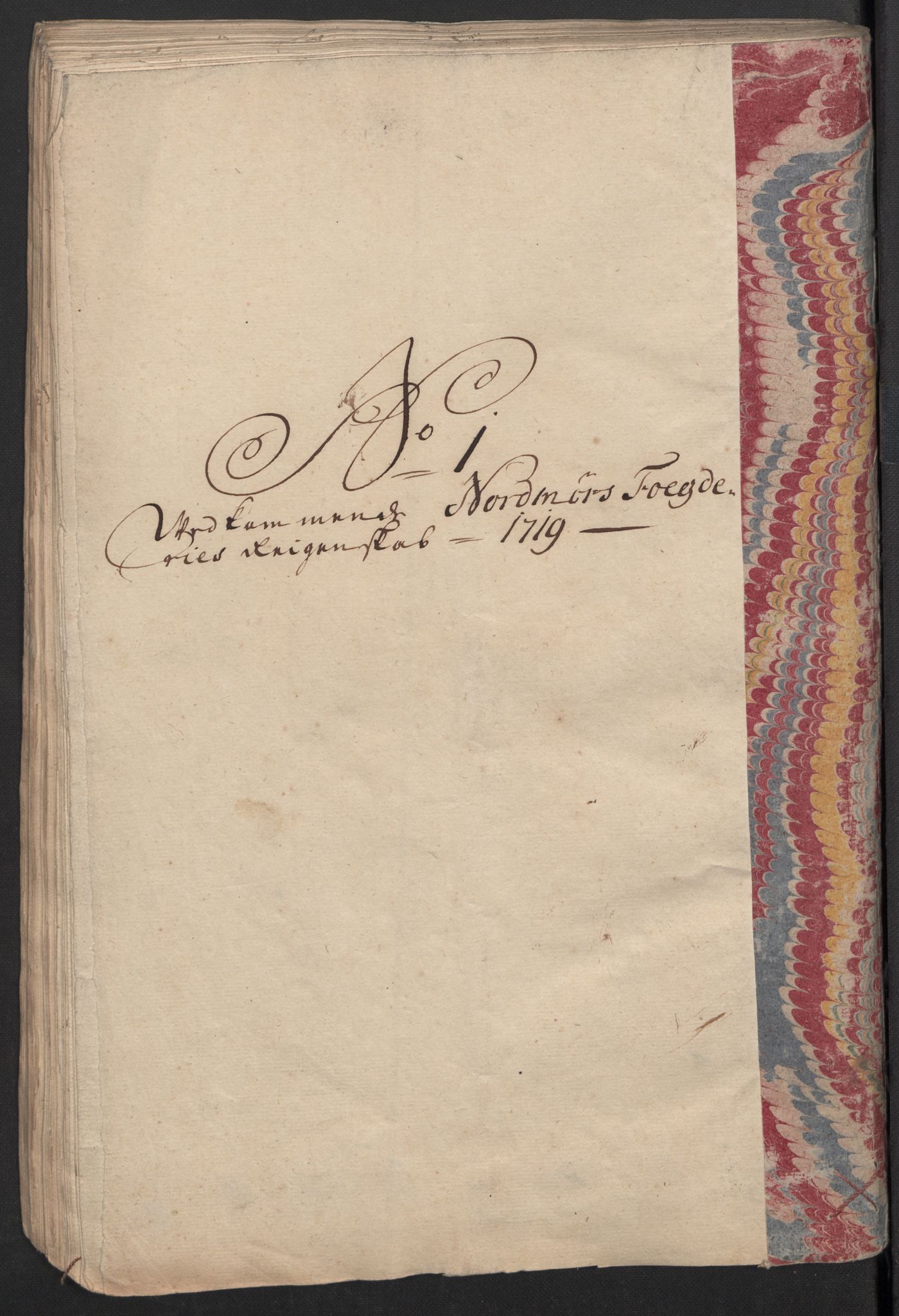 Rentekammeret inntil 1814, Reviderte regnskaper, Fogderegnskap, AV/RA-EA-4092/R56/L3752: Fogderegnskap Nordmøre, 1719, p. 80