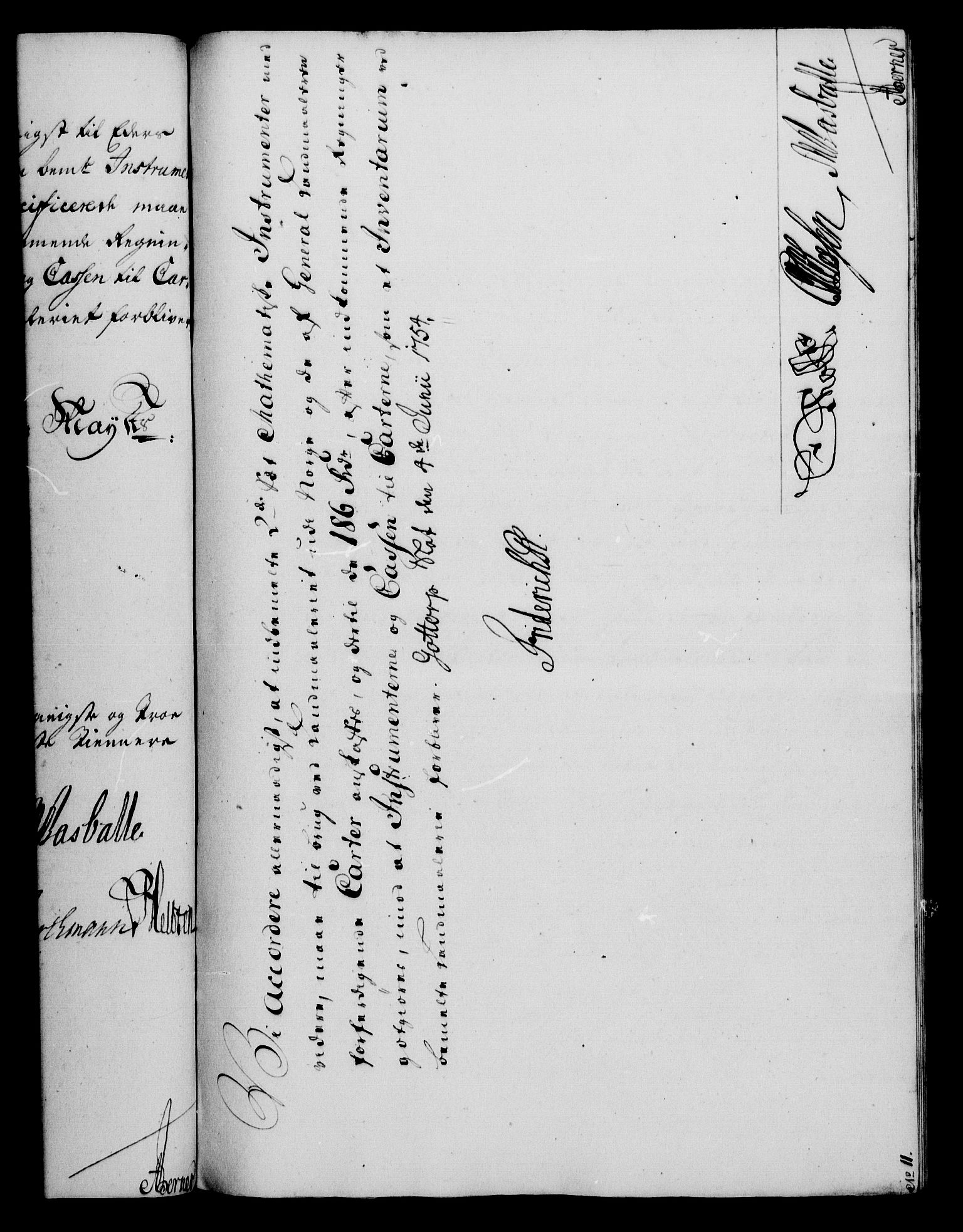 Rentekammeret, Kammerkanselliet, RA/EA-3111/G/Gf/Gfa/L0036: Norsk relasjons- og resolusjonsprotokoll (merket RK 52.36), 1754, p. 465
