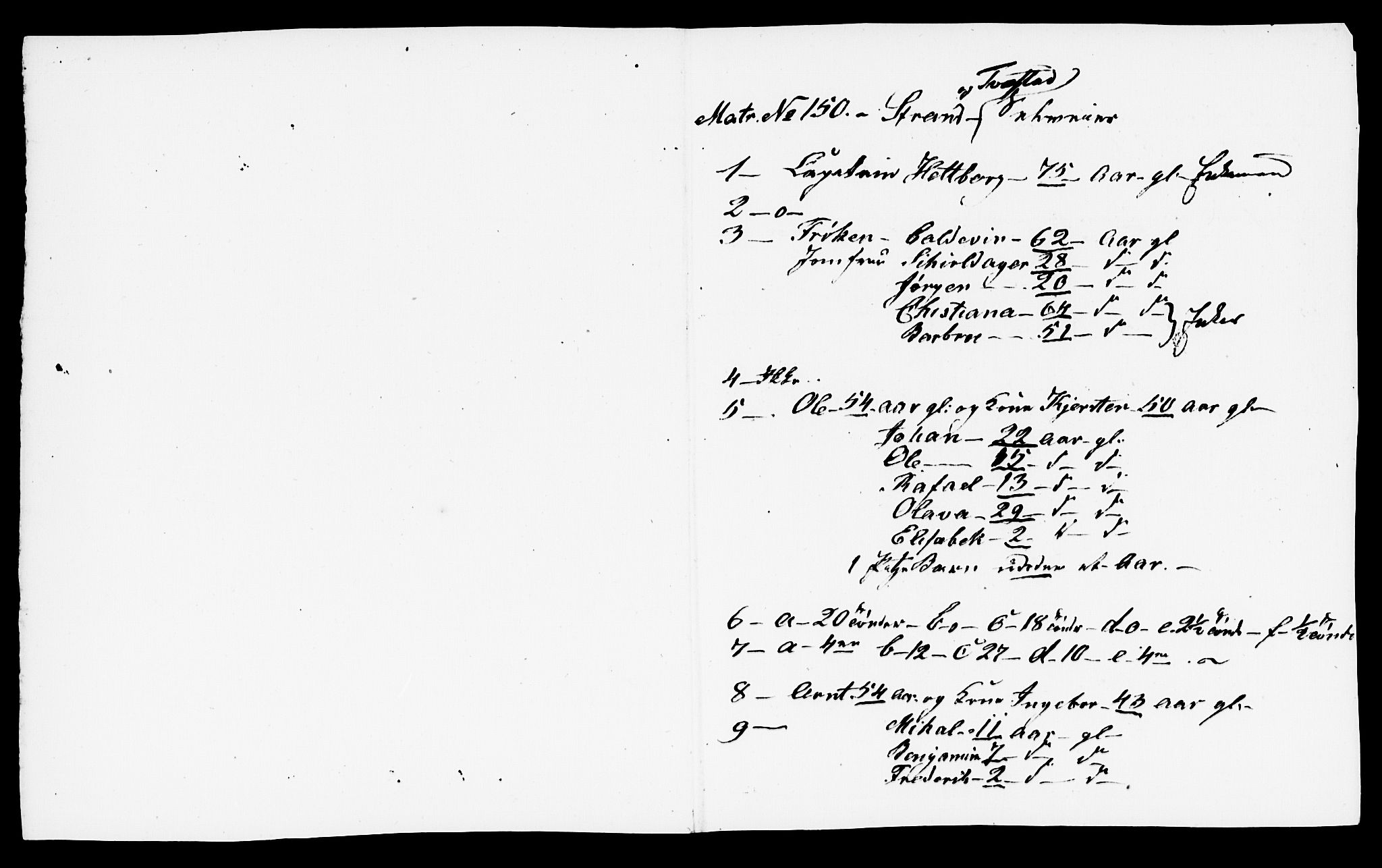 , Census 1845 for Stod, 1845, p. 59