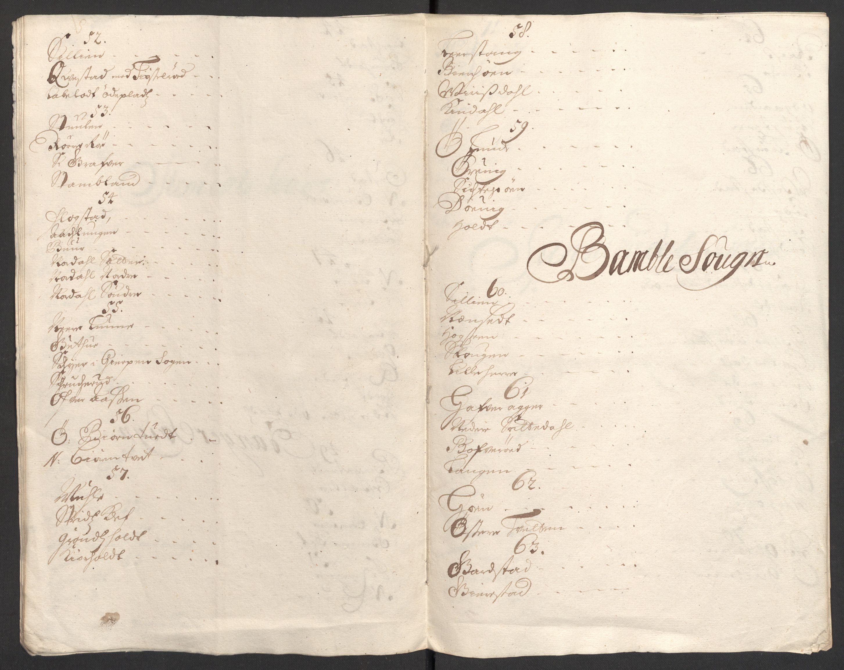 Rentekammeret inntil 1814, Reviderte regnskaper, Fogderegnskap, AV/RA-EA-4092/R36/L2101: Fogderegnskap Øvre og Nedre Telemark og Bamble, 1699, p. 223