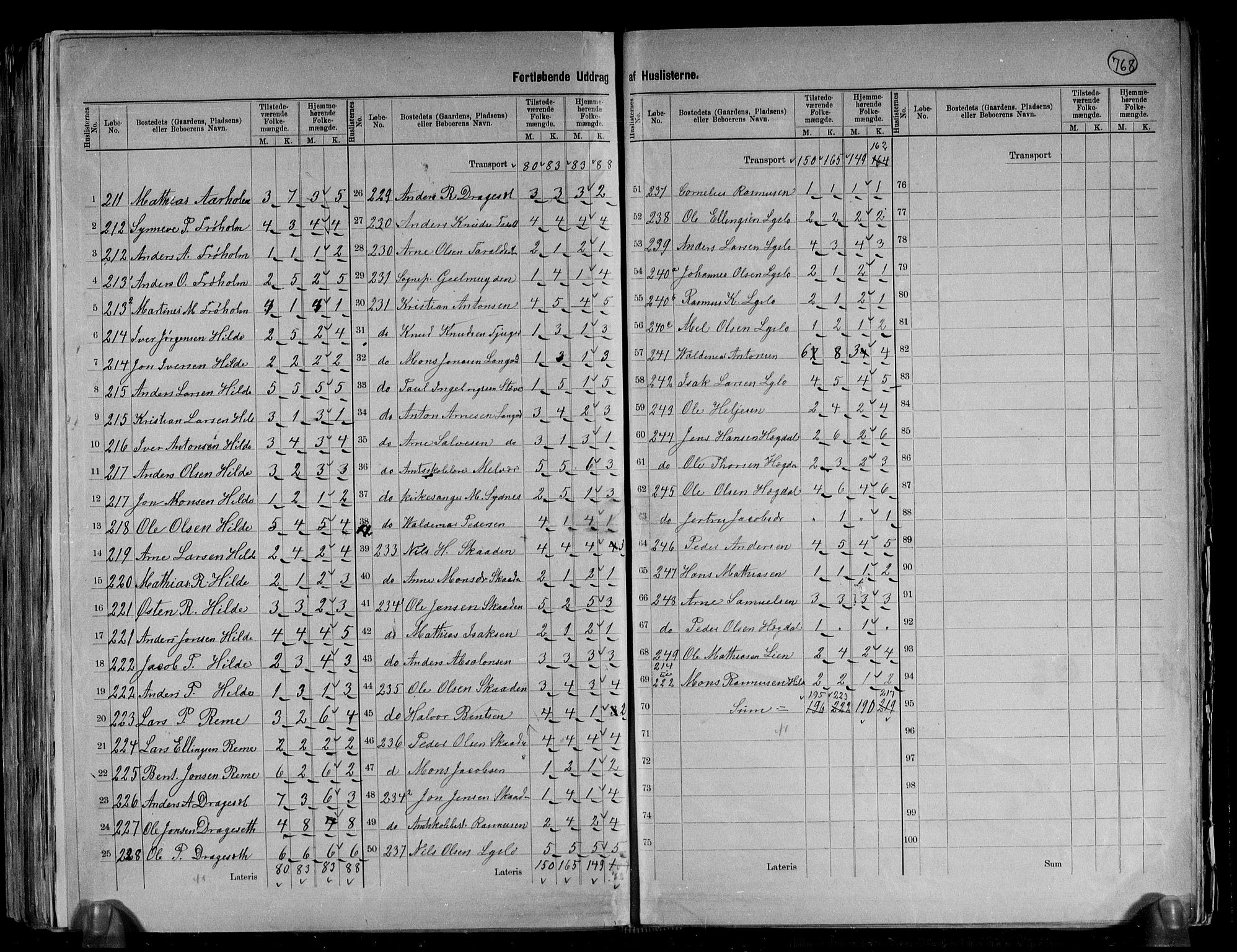 RA, 1891 census for 1447 Innvik, 1891, p. 11