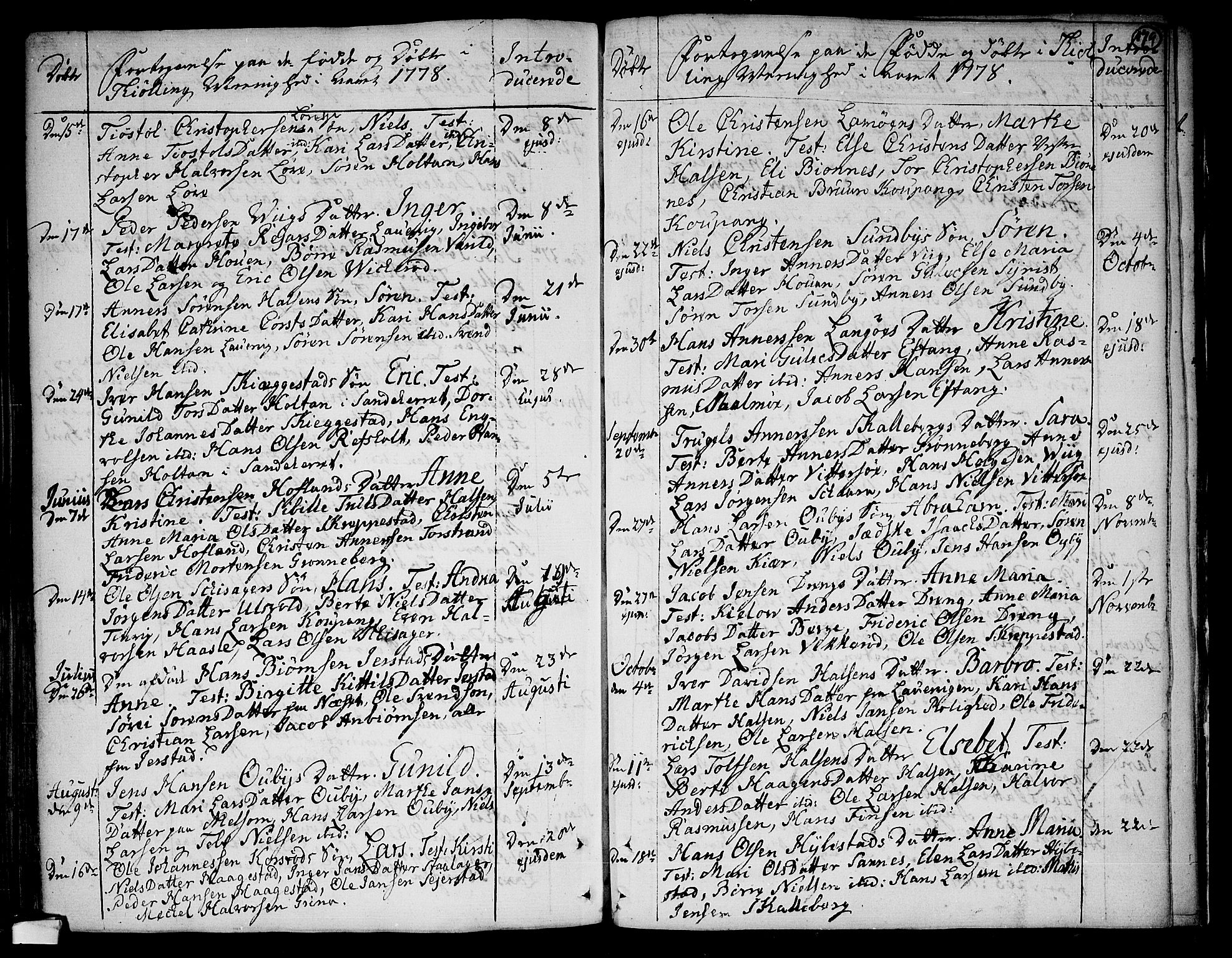Tjølling kirkebøker, SAKO/A-60/F/Fa/L0003: Parish register (official) no. 3, 1735-1778, p. 179
