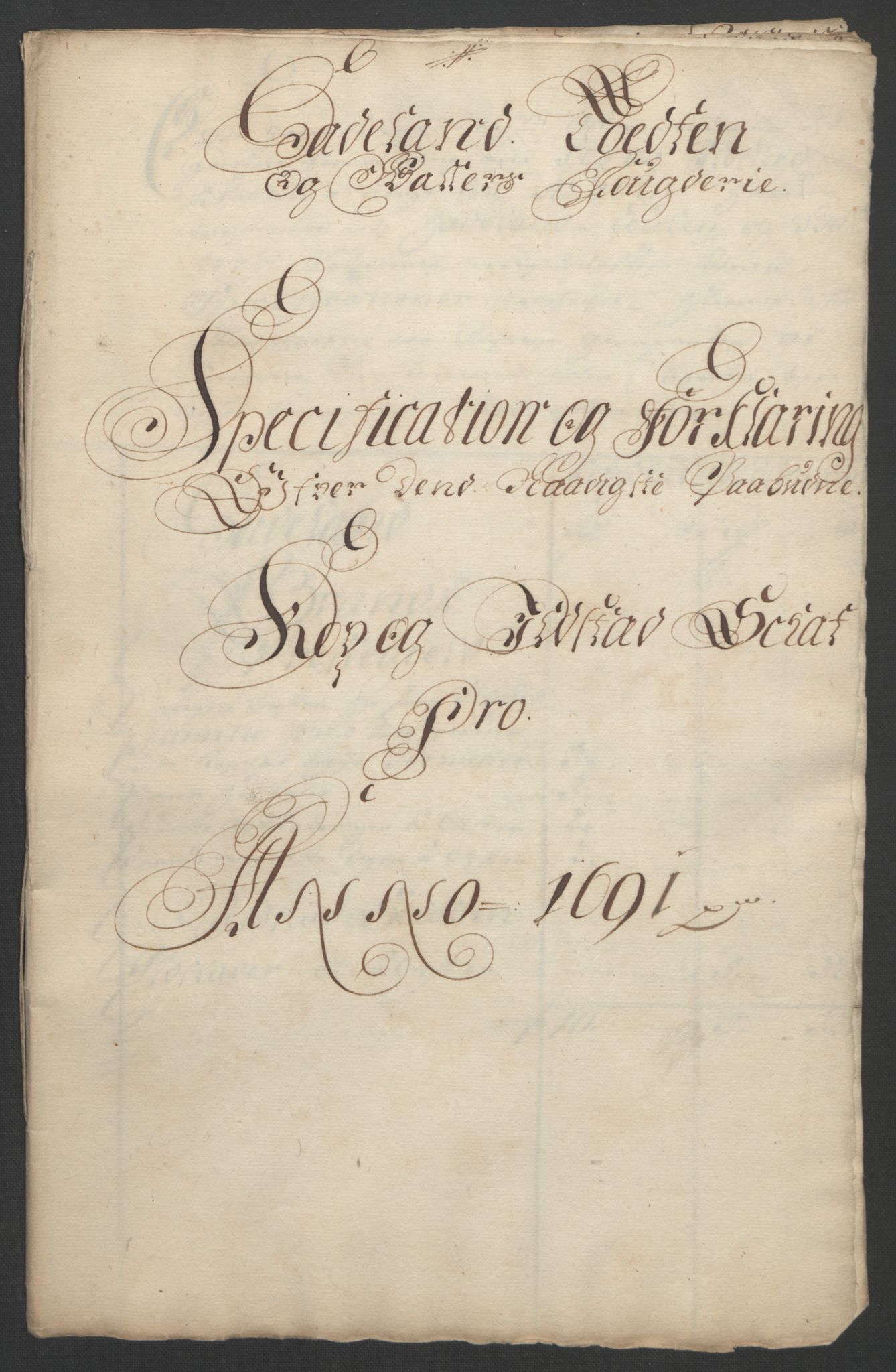 Rentekammeret inntil 1814, Reviderte regnskaper, Fogderegnskap, AV/RA-EA-4092/R18/L1290: Fogderegnskap Hadeland, Toten og Valdres, 1691, p. 197