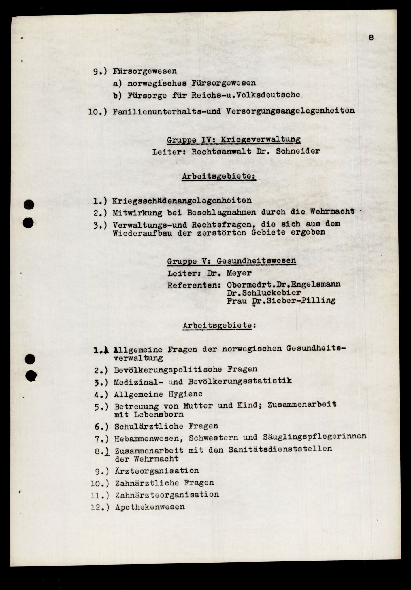 Forsvarets Overkommando. 2 kontor. Arkiv 11.4. Spredte tyske arkivsaker, AV/RA-RAFA-7031/D/Dar/Darb/L0005: Reichskommissariat., 1940-1945, p. 1094