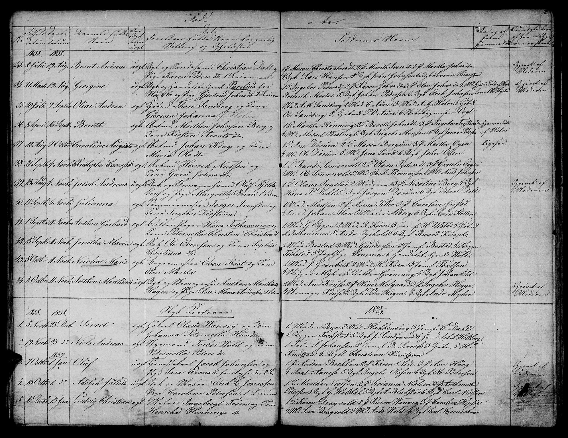 Ministerialprotokoller, klokkerbøker og fødselsregistre - Sør-Trøndelag, SAT/A-1456/604/L0182: Parish register (official) no. 604A03, 1818-1850, p. 23