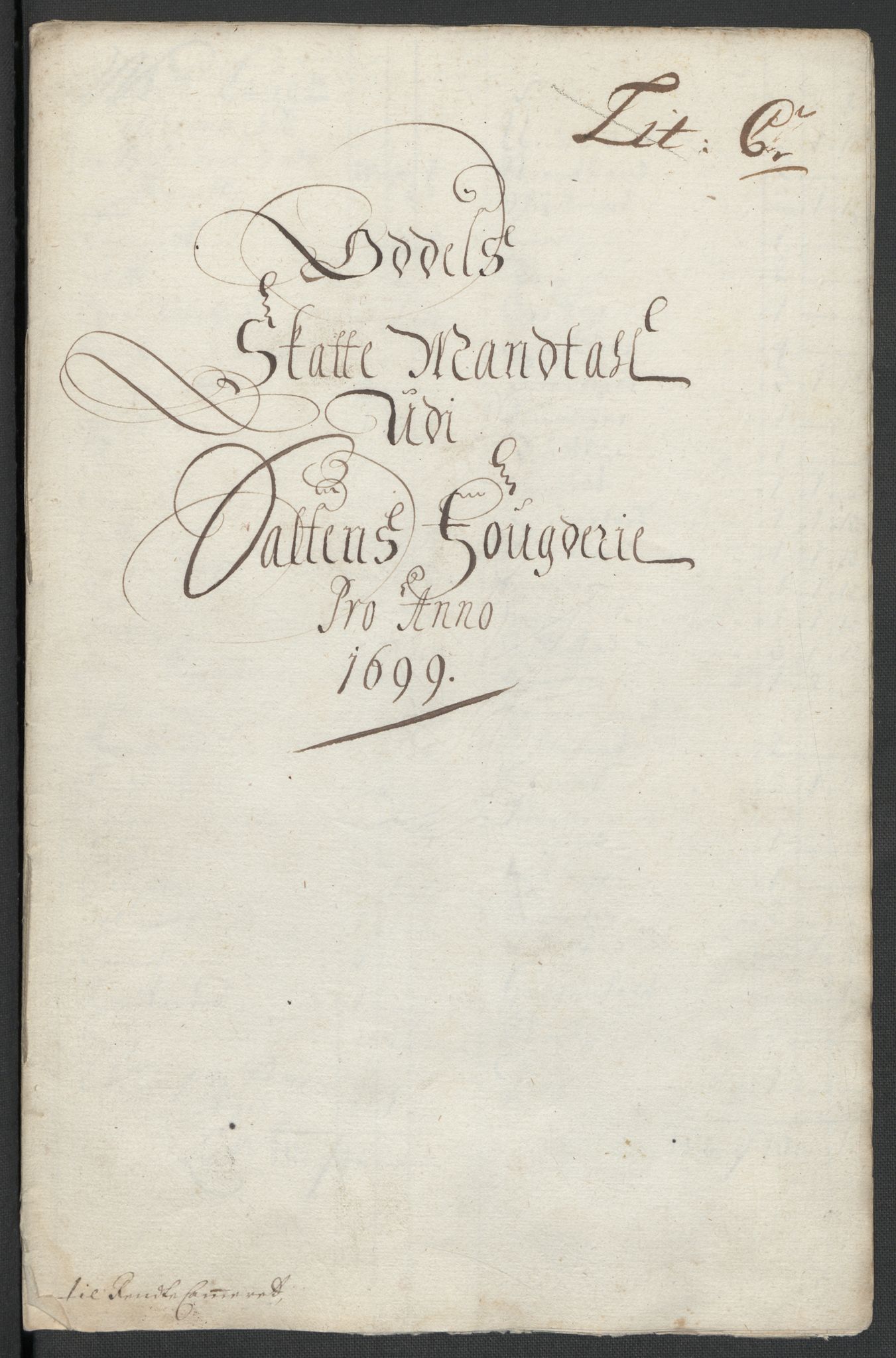 Rentekammeret inntil 1814, Reviderte regnskaper, Fogderegnskap, RA/EA-4092/R66/L4579: Fogderegnskap Salten, 1697-1700, p. 259