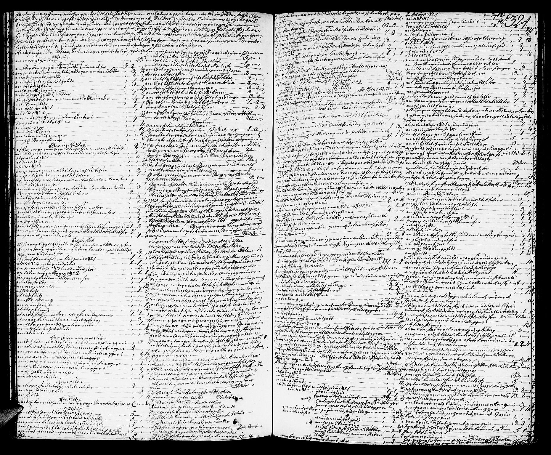 Orkdal sorenskriveri, SAT/A-4169/1/3/3Aa/L0007: Skifteprotokoller, 1767-1782, p. 323b-324a