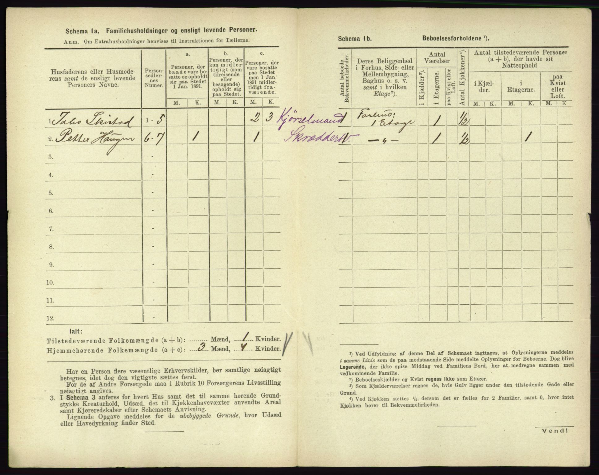 RA, 1891 census for 0604 Kongsberg, 1891, p. 1232