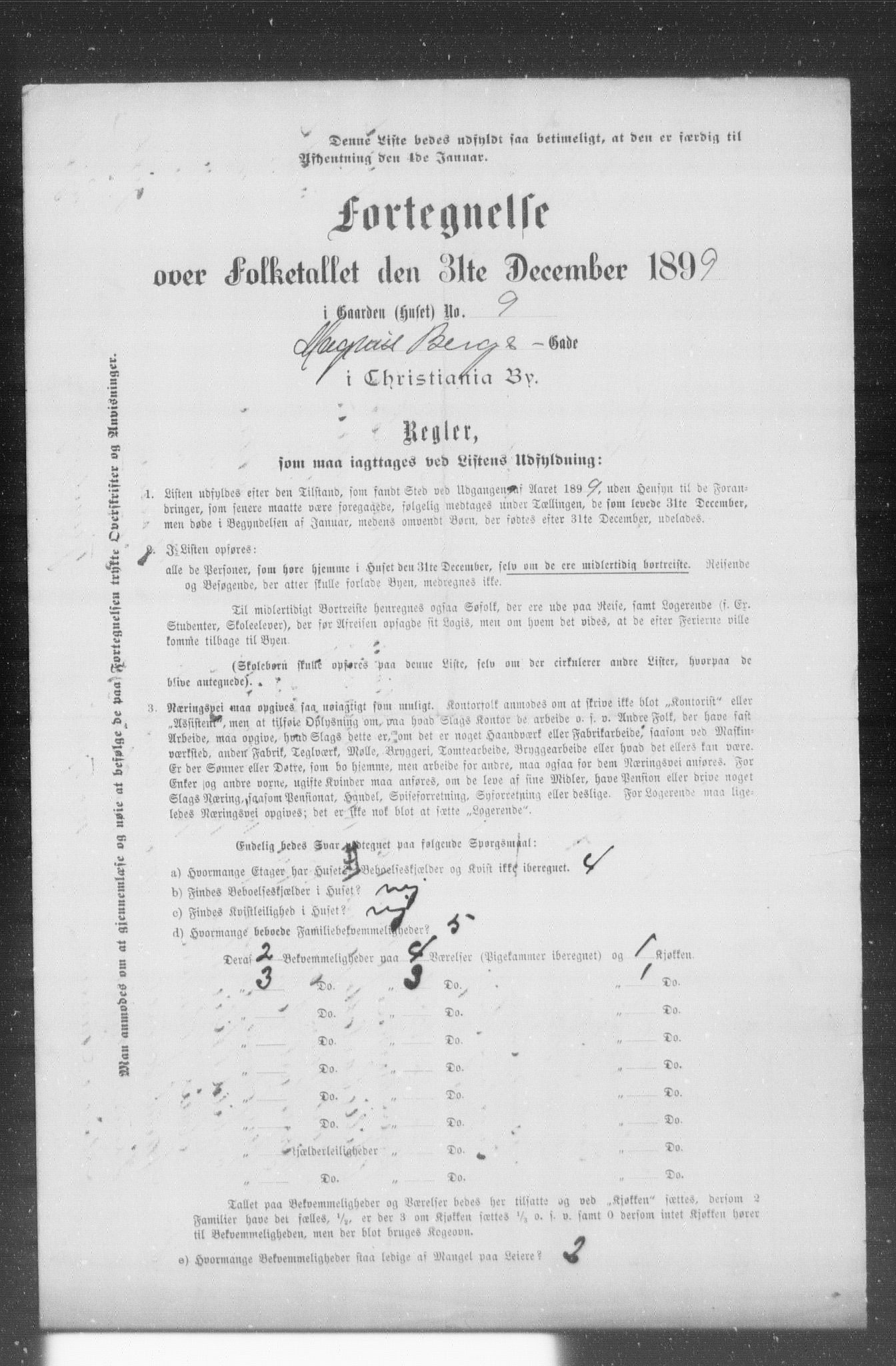 OBA, Municipal Census 1899 for Kristiania, 1899, p. 7758