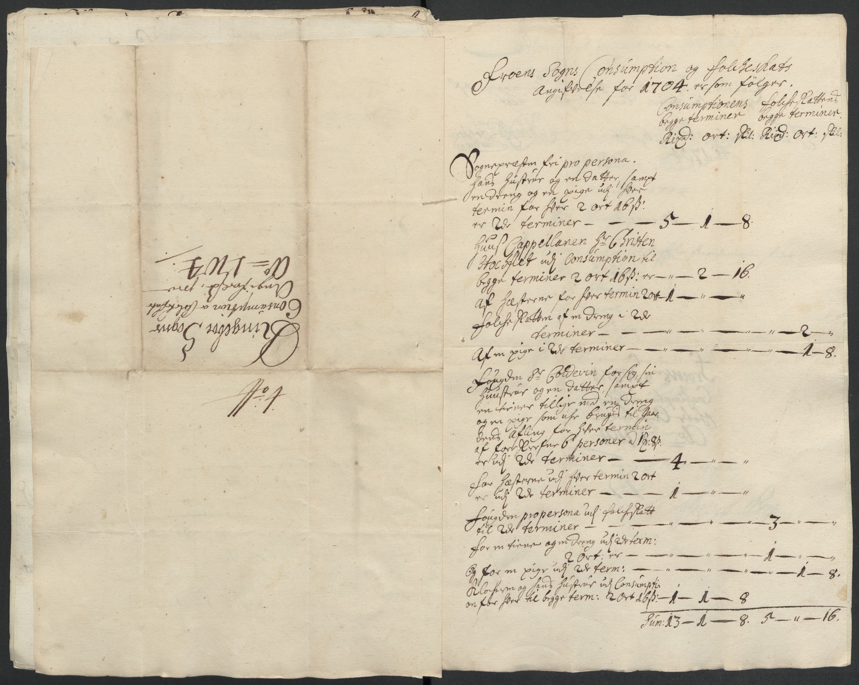 Rentekammeret inntil 1814, Reviderte regnskaper, Fogderegnskap, AV/RA-EA-4092/R17/L1177: Fogderegnskap Gudbrandsdal, 1704, p. 133