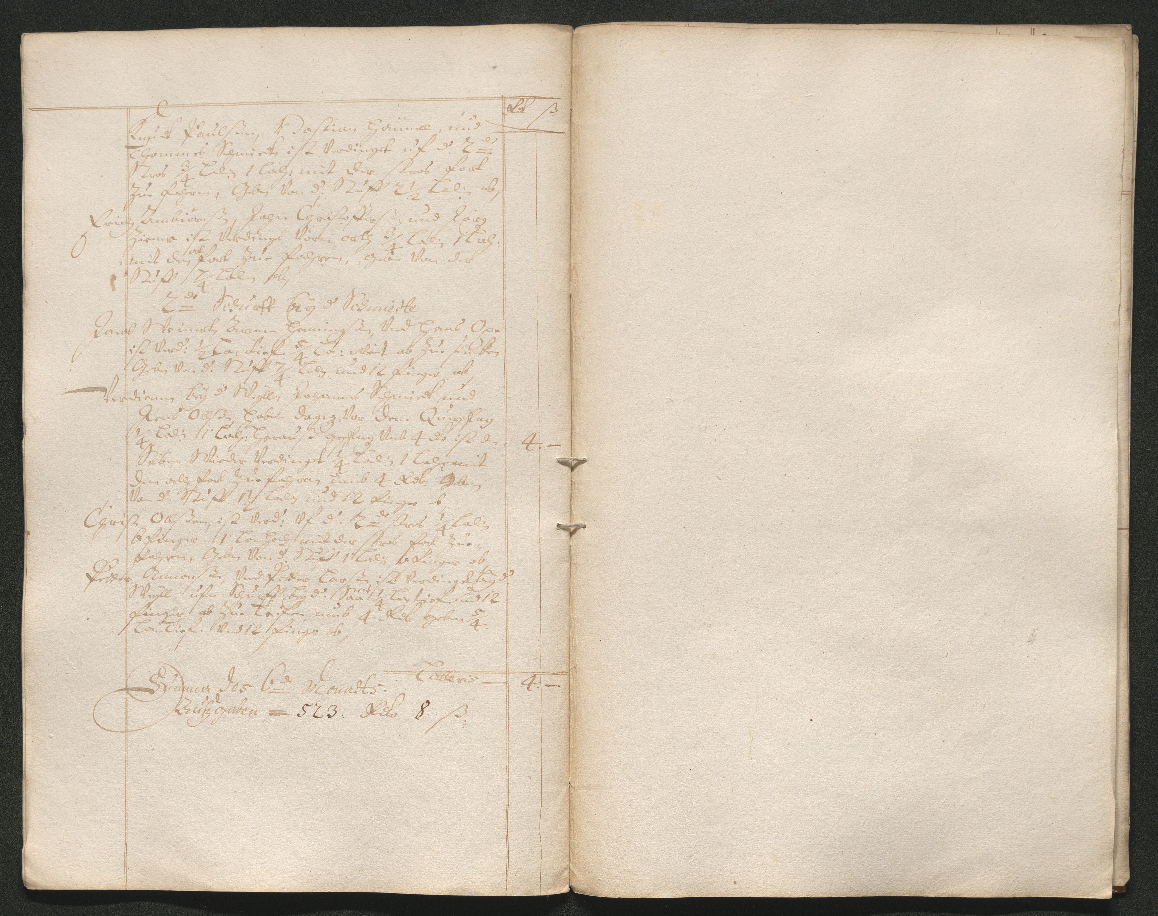 Kongsberg Sølvverk 1623-1816, AV/SAKO-EA-3135/001/D/Dc/Dcd/L0065: Utgiftsregnskap for gruver m.m. , 1687, p. 8
