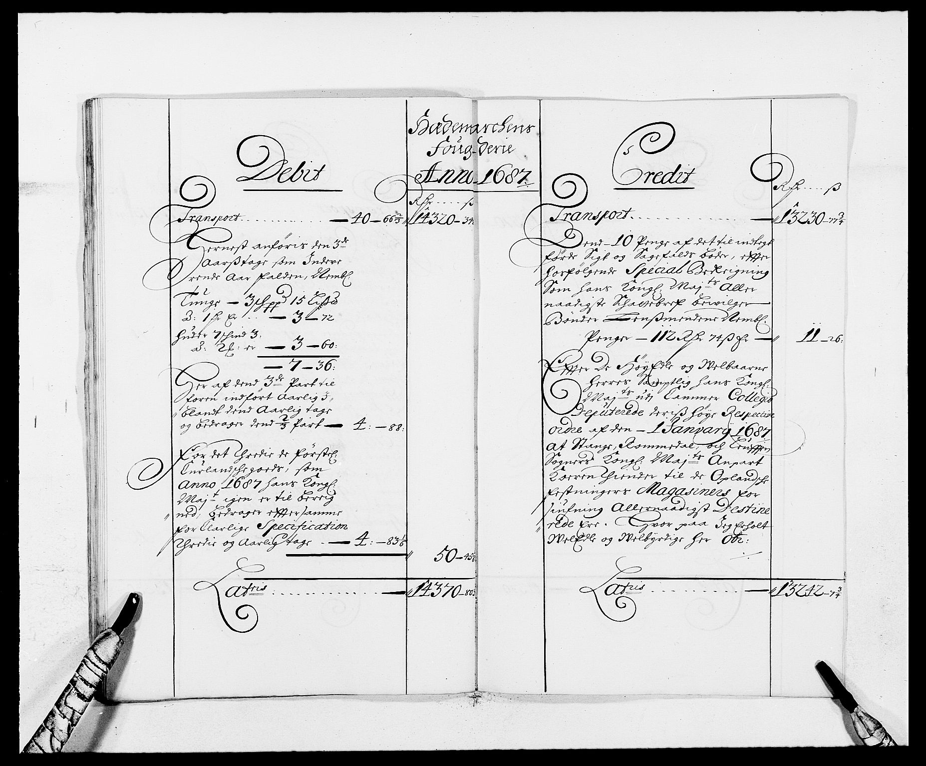 Rentekammeret inntil 1814, Reviderte regnskaper, Fogderegnskap, AV/RA-EA-4092/R16/L1028: Fogderegnskap Hedmark, 1687, p. 19