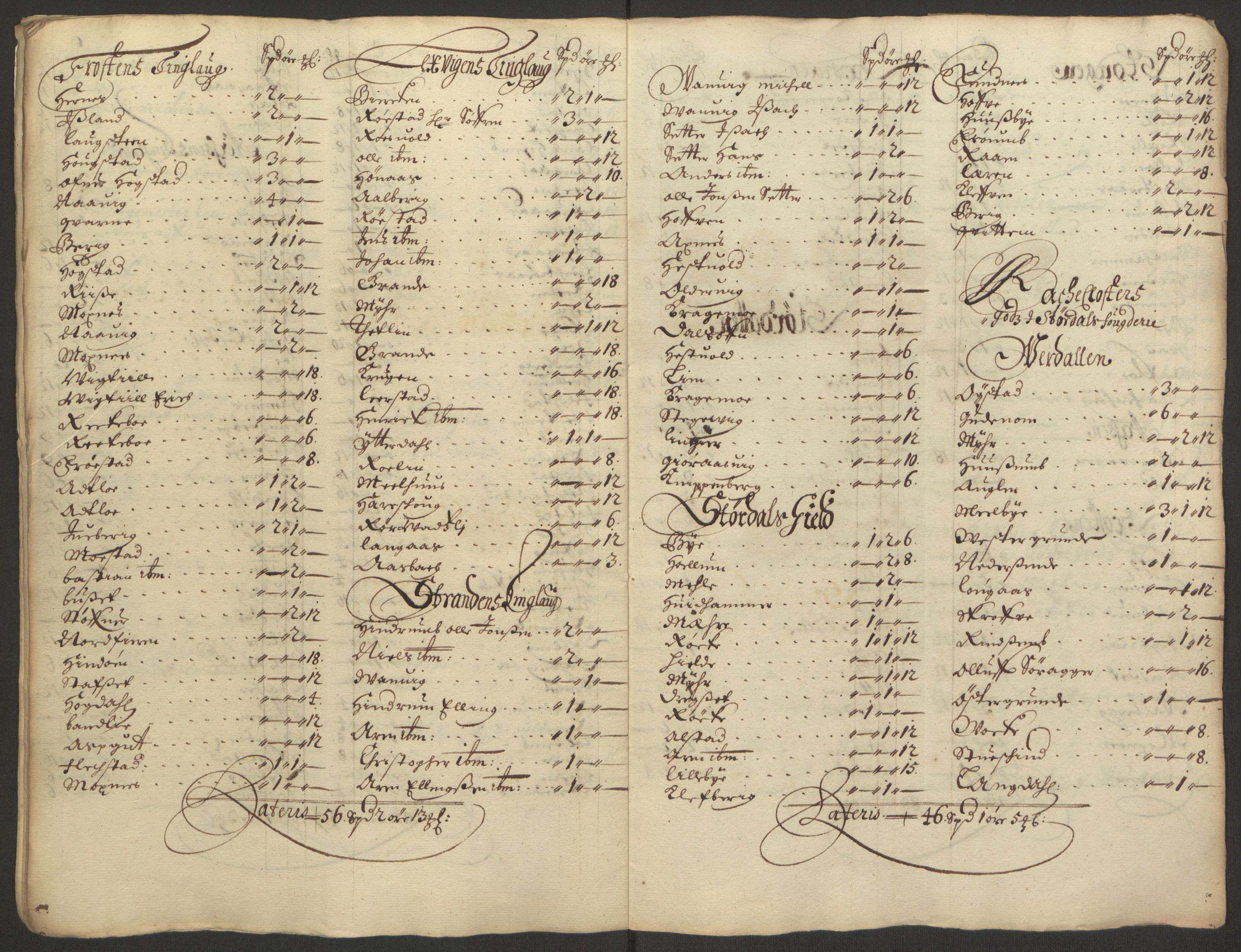 Rentekammeret inntil 1814, Reviderte regnskaper, Fogderegnskap, AV/RA-EA-4092/R62/L4186: Fogderegnskap Stjørdal og Verdal, 1693-1694, p. 44