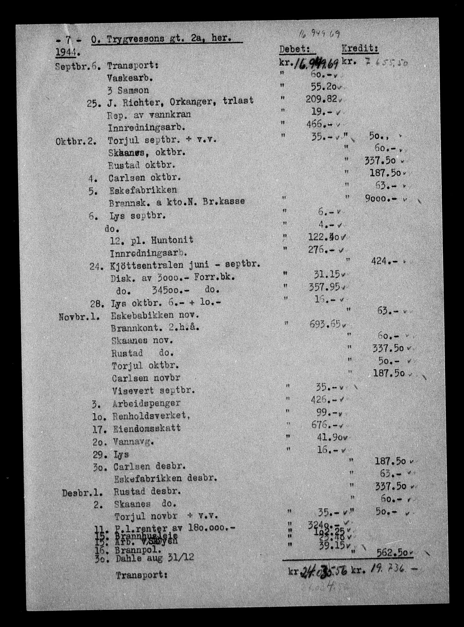 Justisdepartementet, Tilbakeføringskontoret for inndratte formuer, AV/RA-S-1564/H/Hc/Hca/L0908: --, 1945-1947, p. 637