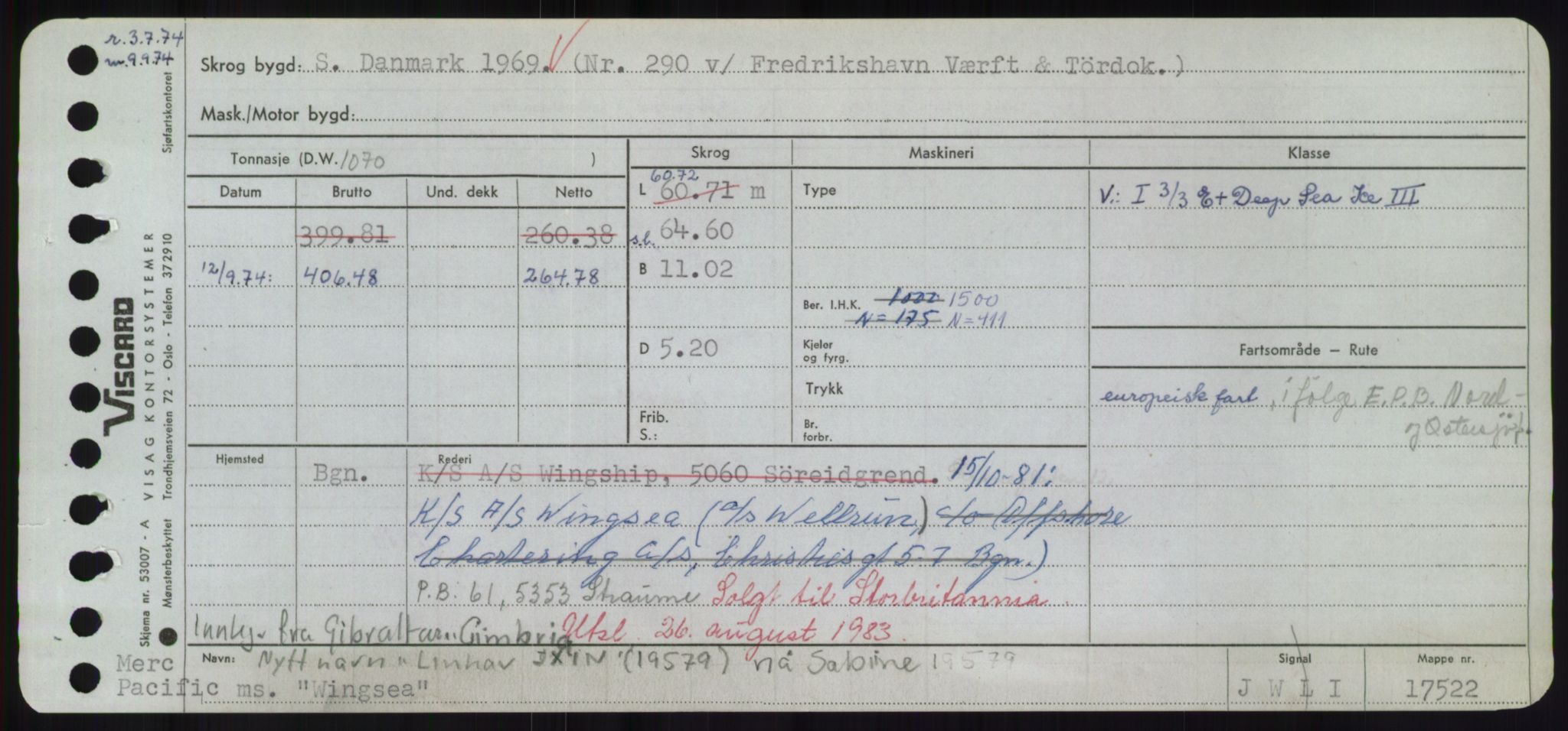 Sjøfartsdirektoratet med forløpere, Skipsmålingen, AV/RA-S-1627/H/Hd/L0041: Fartøy, Vi-Ås, p. 417