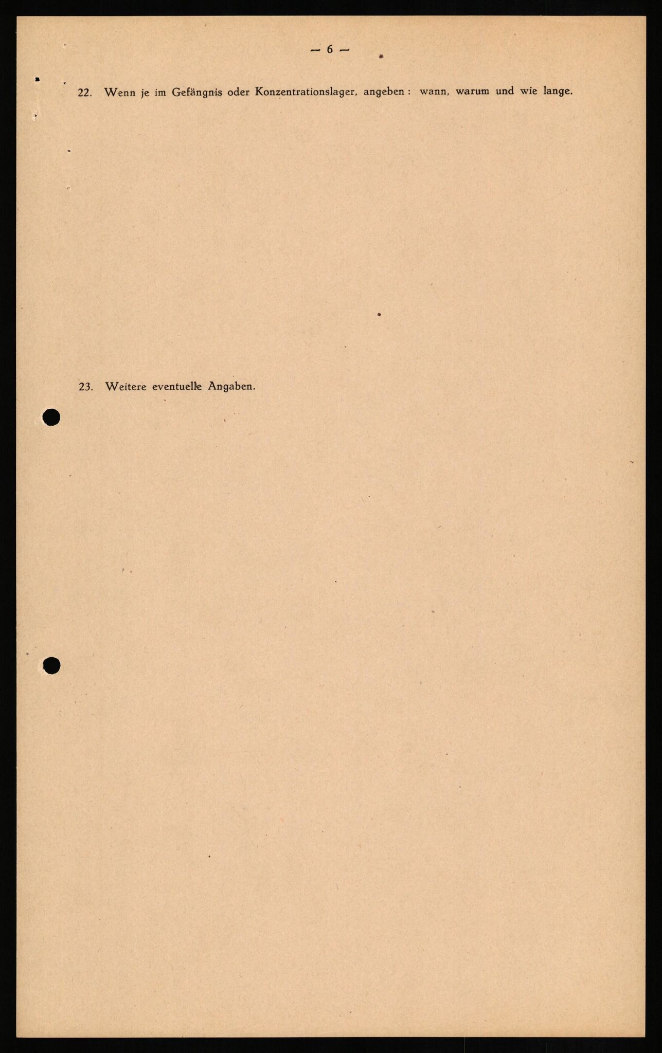 Forsvaret, Forsvarets overkommando II, AV/RA-RAFA-3915/D/Db/L0014: CI Questionaires. Tyske okkupasjonsstyrker i Norge. Tyskere., 1945-1946, p. 44