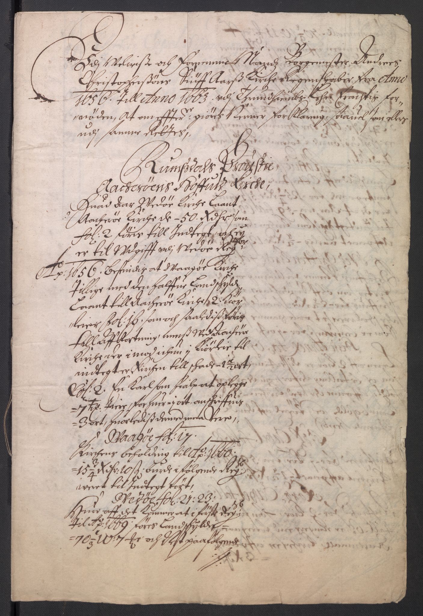 Rentekammeret inntil 1814, Reviderte regnskaper, Kirkeregnskap, AV/RA-EA-4067/Rf/L0121: Kirkeregnskap, 1656-1679, p. 376