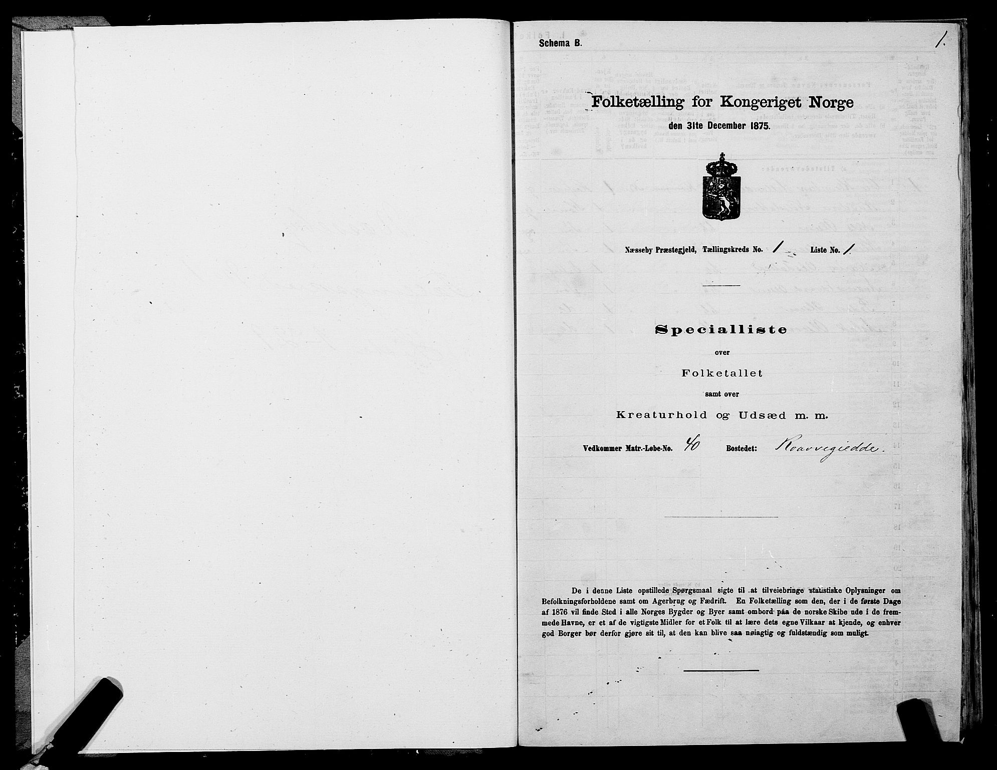 SATØ, 1875 census for 2027P Nesseby, 1875, p. 1001