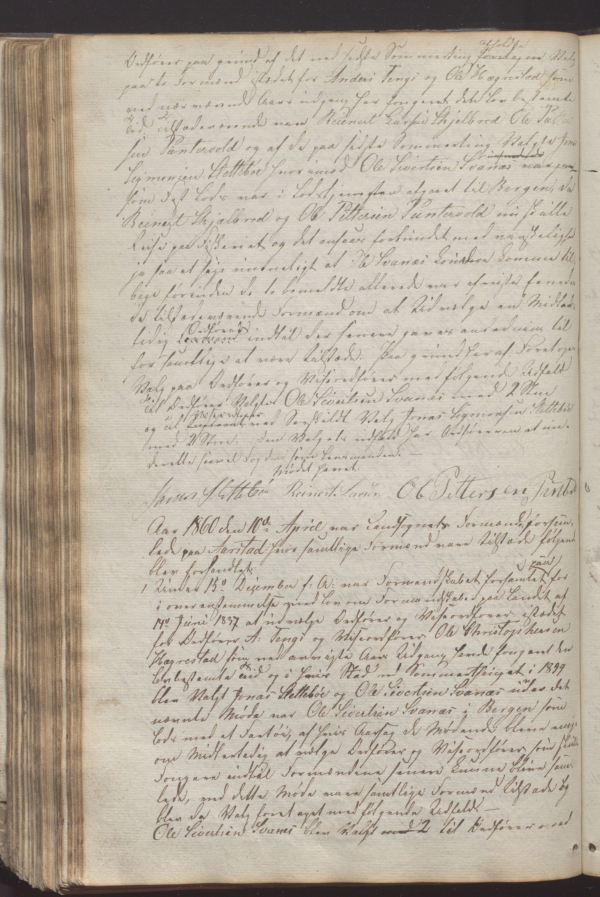 Eigersund kommune (Herredet) - Formannskapet, IKAR/K-100447/A/Aa/L0001: Møtebok, 1837-1864, p. 200b