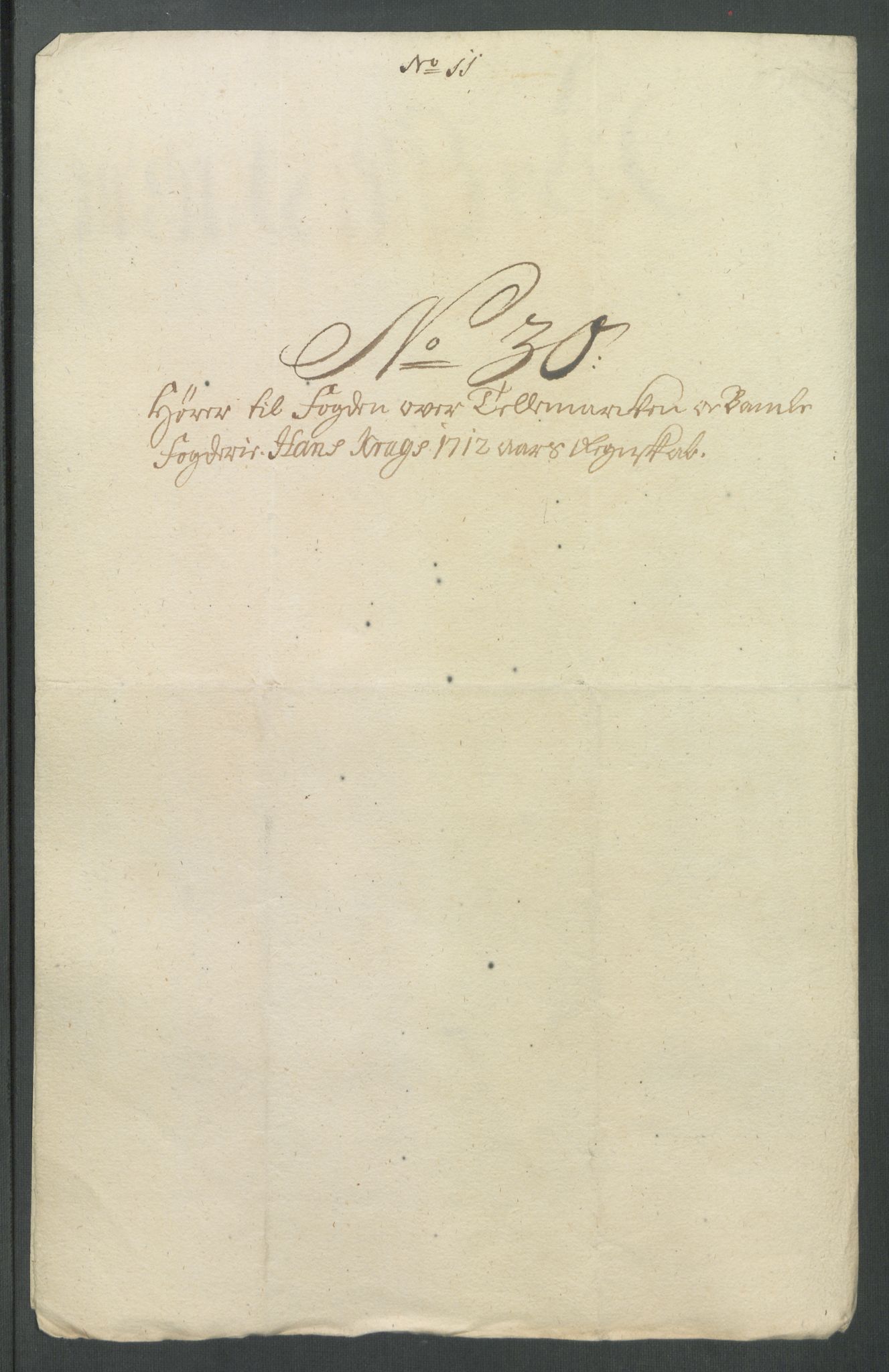 Rentekammeret inntil 1814, Reviderte regnskaper, Fogderegnskap, AV/RA-EA-4092/R36/L2123: Fogderegnskap Øvre og Nedre Telemark og Bamble, 1712, p. 276