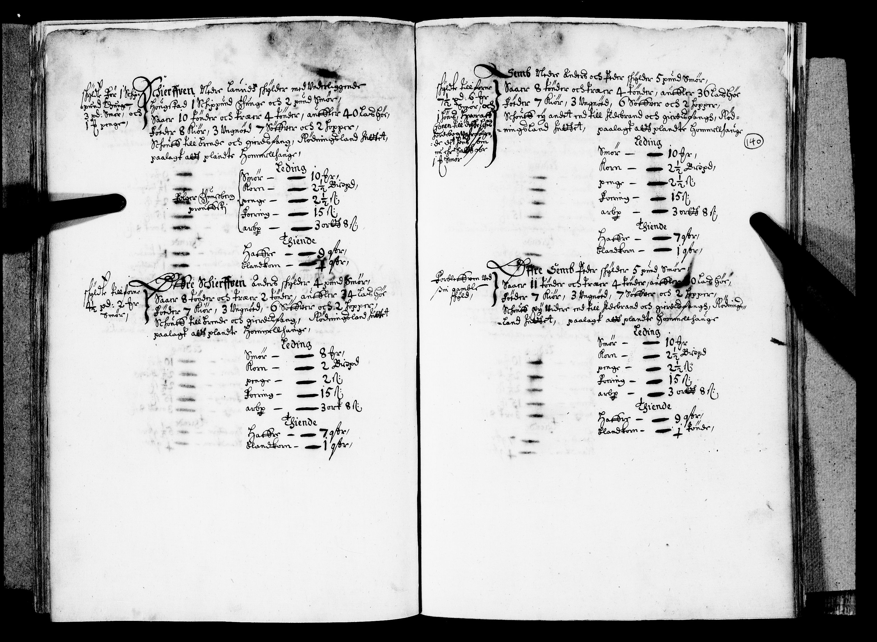 Rentekammeret inntil 1814, Realistisk ordnet avdeling, AV/RA-EA-4070/N/Nb/Nba/L0019: Tønsberg len, 1. del, 1668, p. 139b-140a