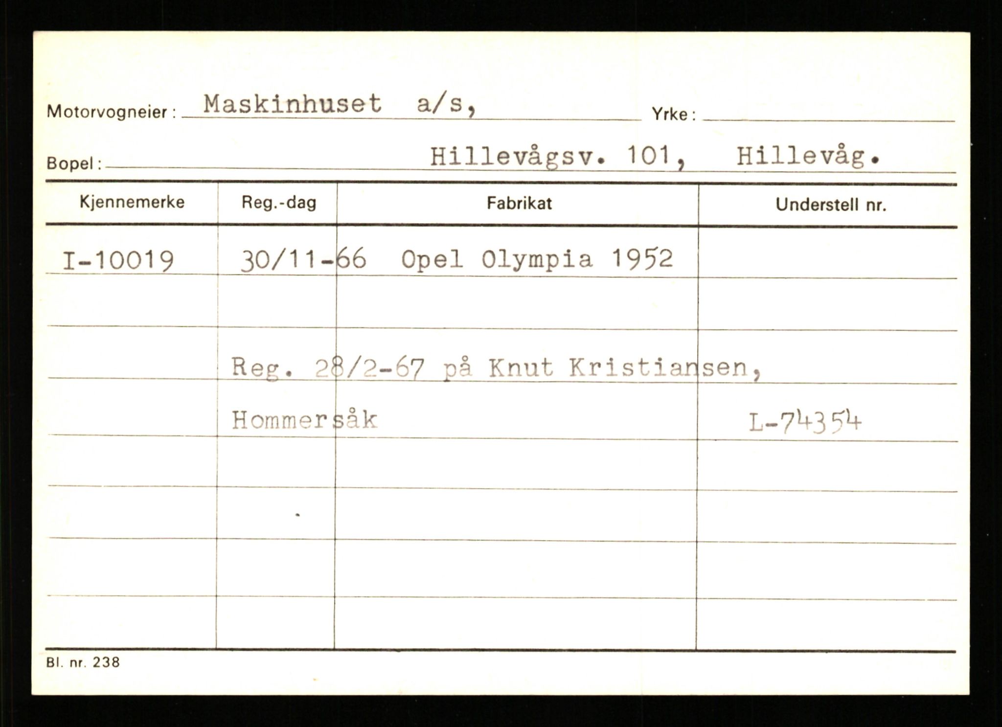 Stavanger trafikkstasjon, AV/SAST-A-101942/0/G/L0002: Registreringsnummer: 5791 - 10405, 1930-1971, p. 2777