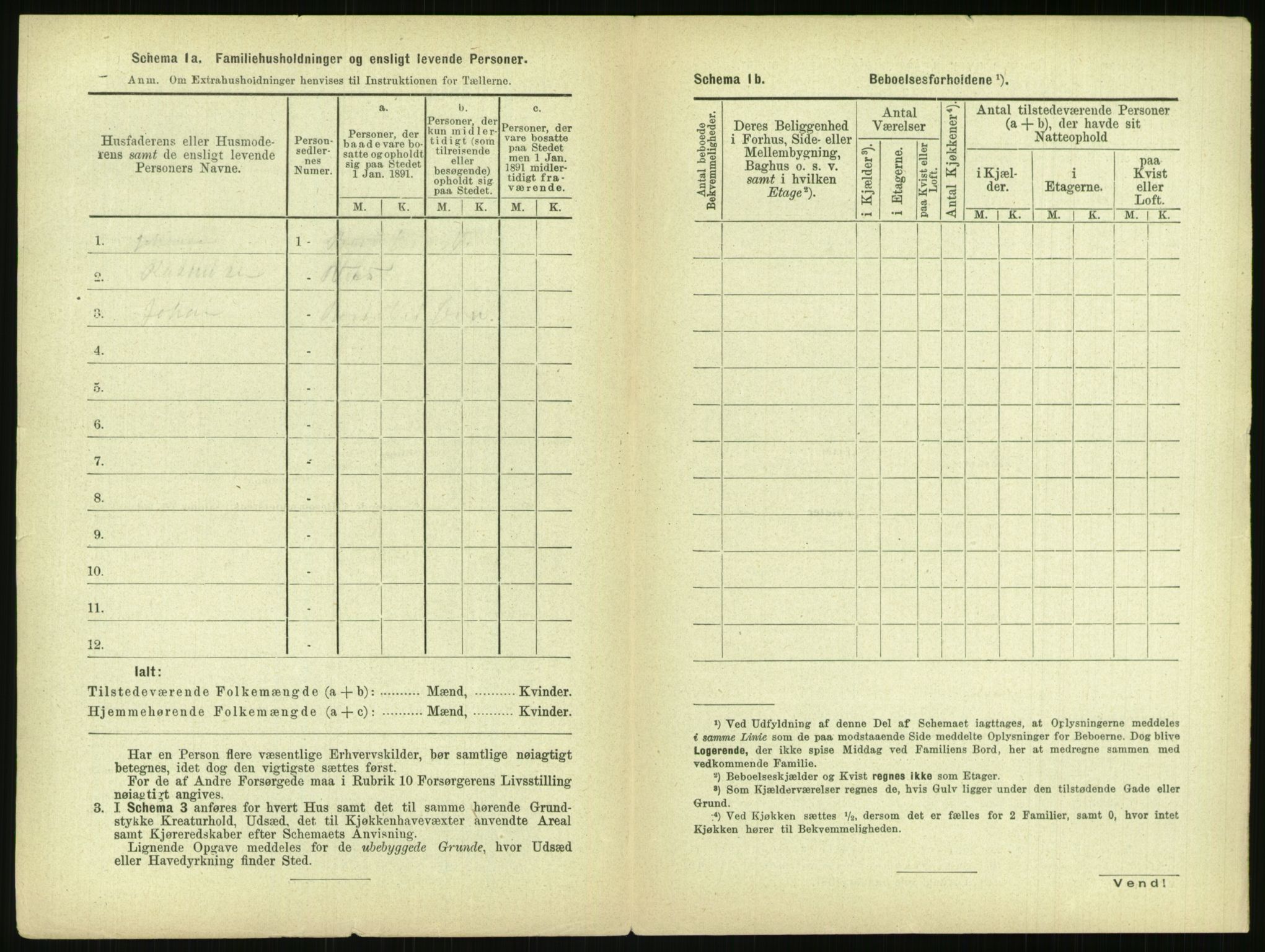 RA, 1891 census for 0301 Kristiania, 1891, p. 143432