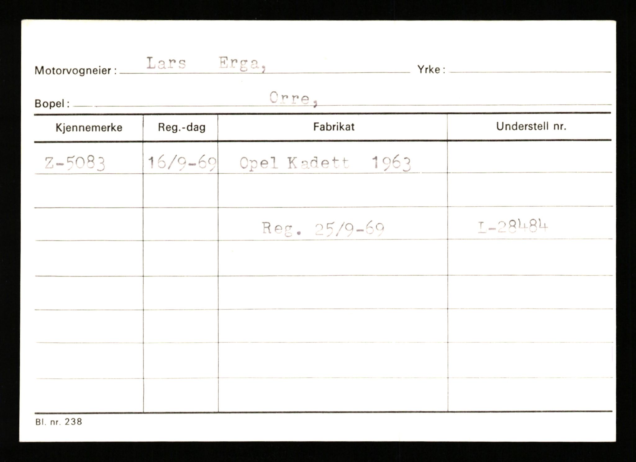 Stavanger trafikkstasjon, AV/SAST-A-101942/0/G/L0001: Registreringsnummer: 0 - 5782, 1930-1971, p. 3001