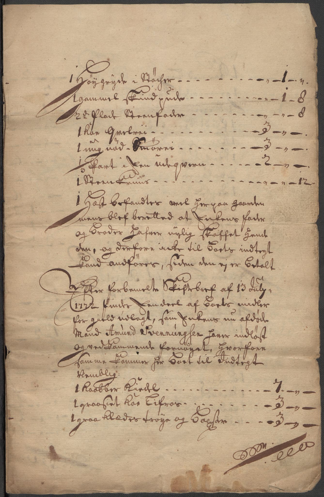 Riksarkivets diplomsamling, AV/RA-EA-5965/F15/L0030: Prestearkiv - Aust-Agder, 1641-1812, p. 4