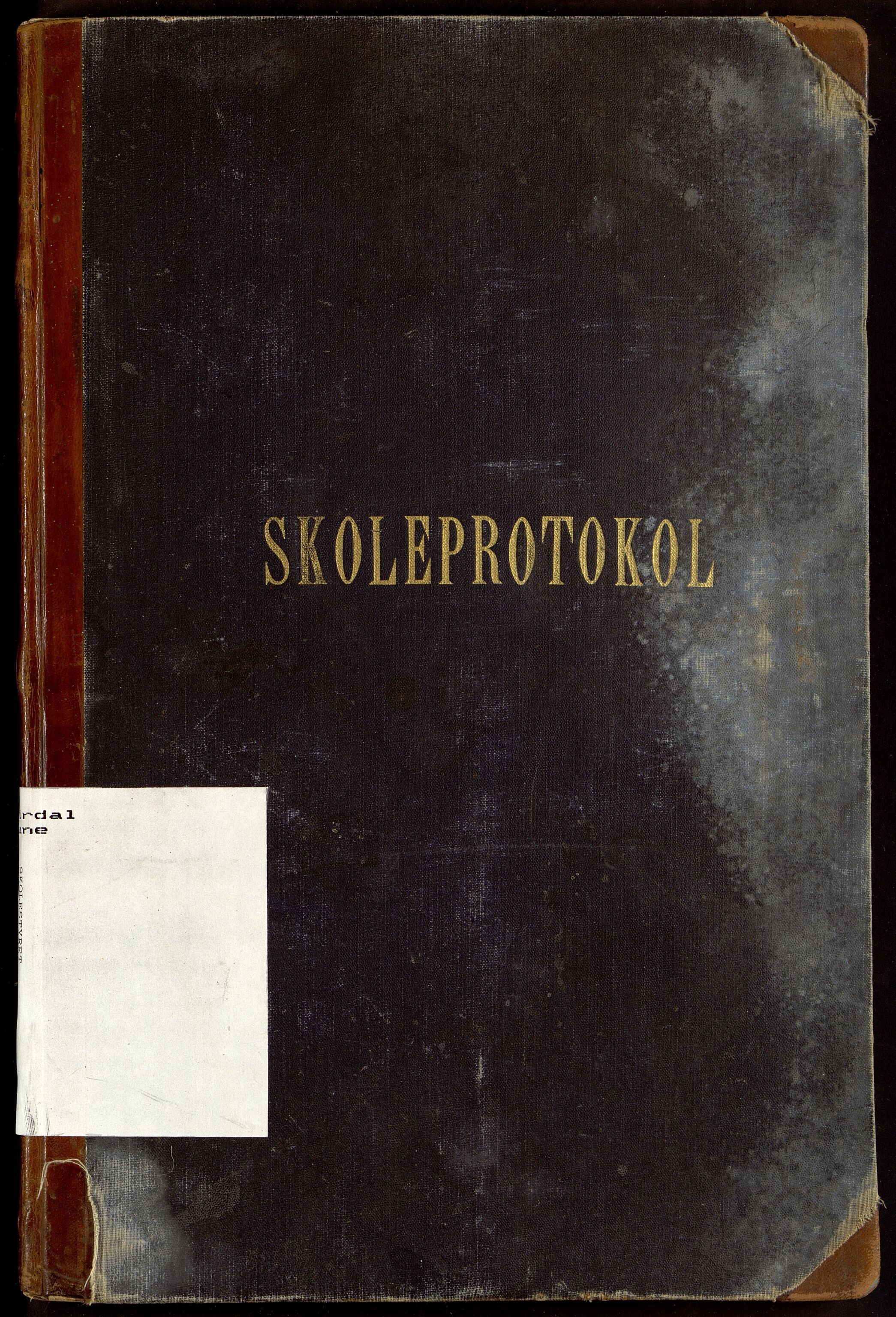 Øvre Sirdal kommune - Tjørhom Skole, ARKSOR/1046ØS551/H/L0001: Skoleprotokoll, 1917-1930