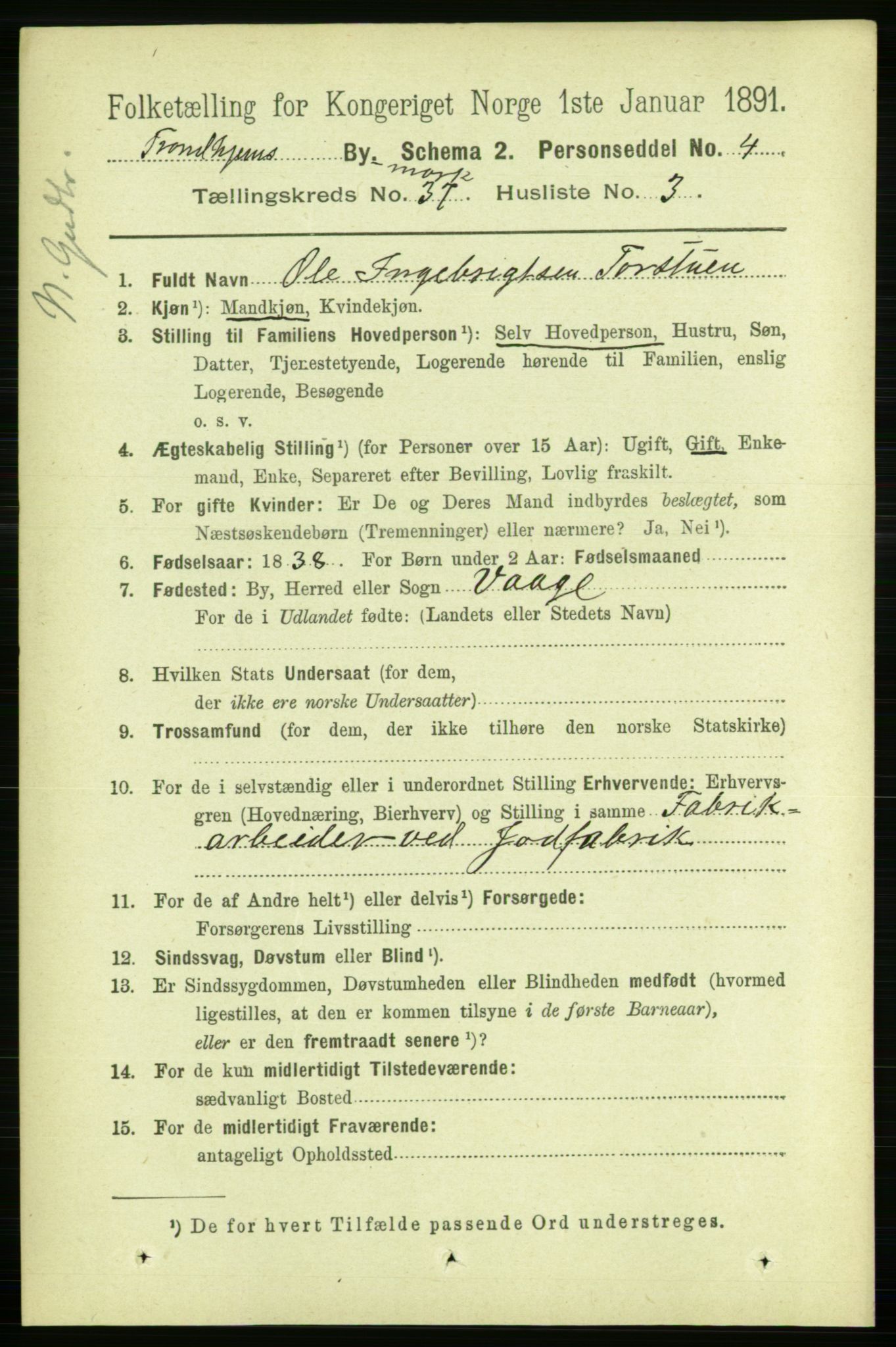 RA, 1891 census for 1601 Trondheim, 1891, p. 28110