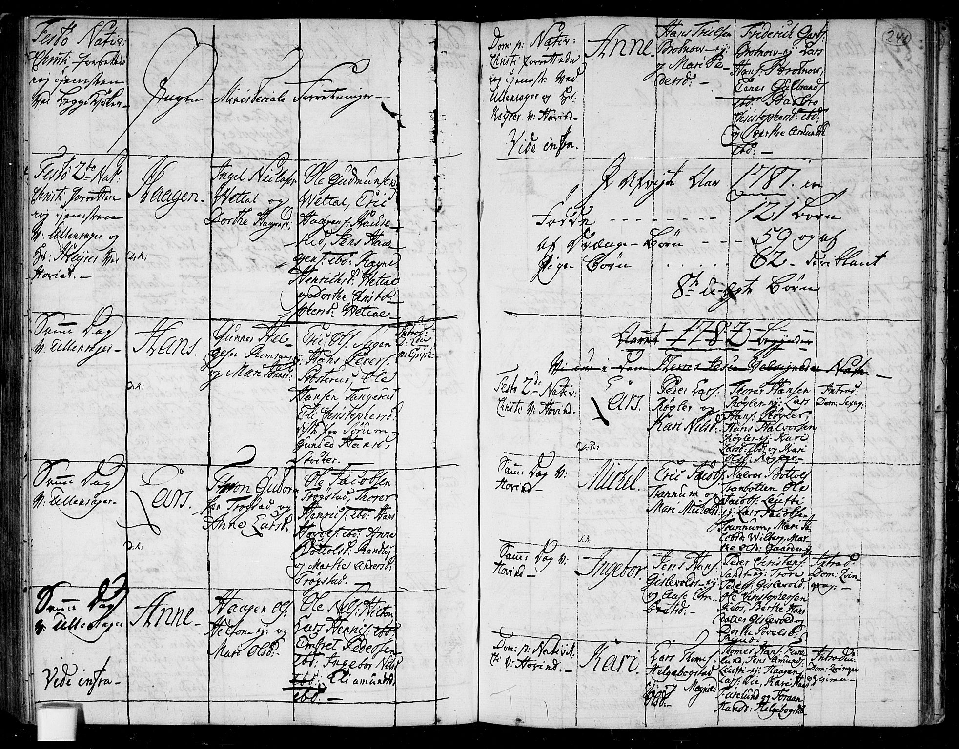 Ullensaker prestekontor Kirkebøker, AV/SAO-A-10236a/F/Fa/L0006: Parish register (official) no. I 6, 1762-1785, p. 241