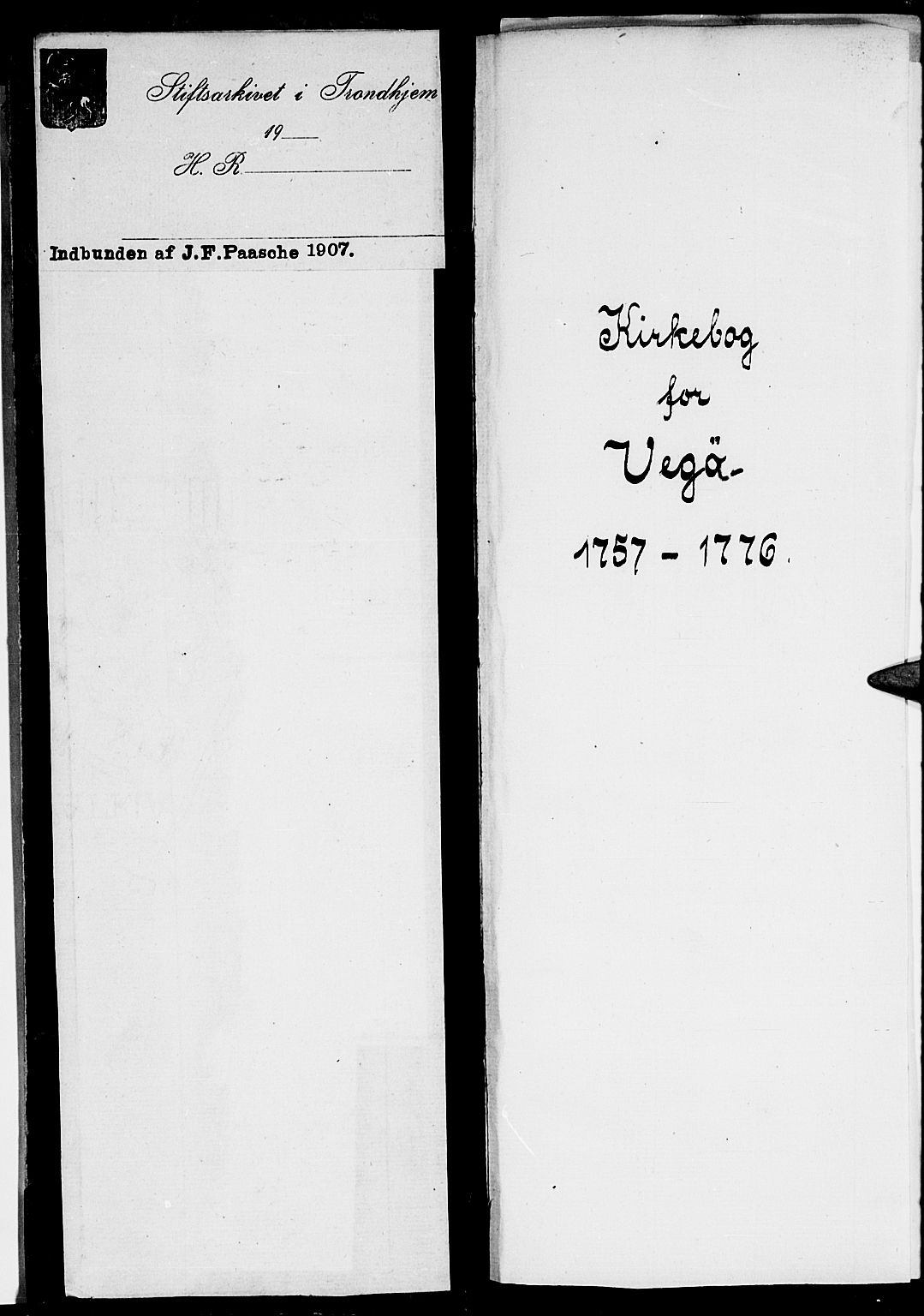 Ministerialprotokoller, klokkerbøker og fødselsregistre - Nordland, SAT/A-1459/816/L0237: Parish register (official) no. 816A03, 1757-1776