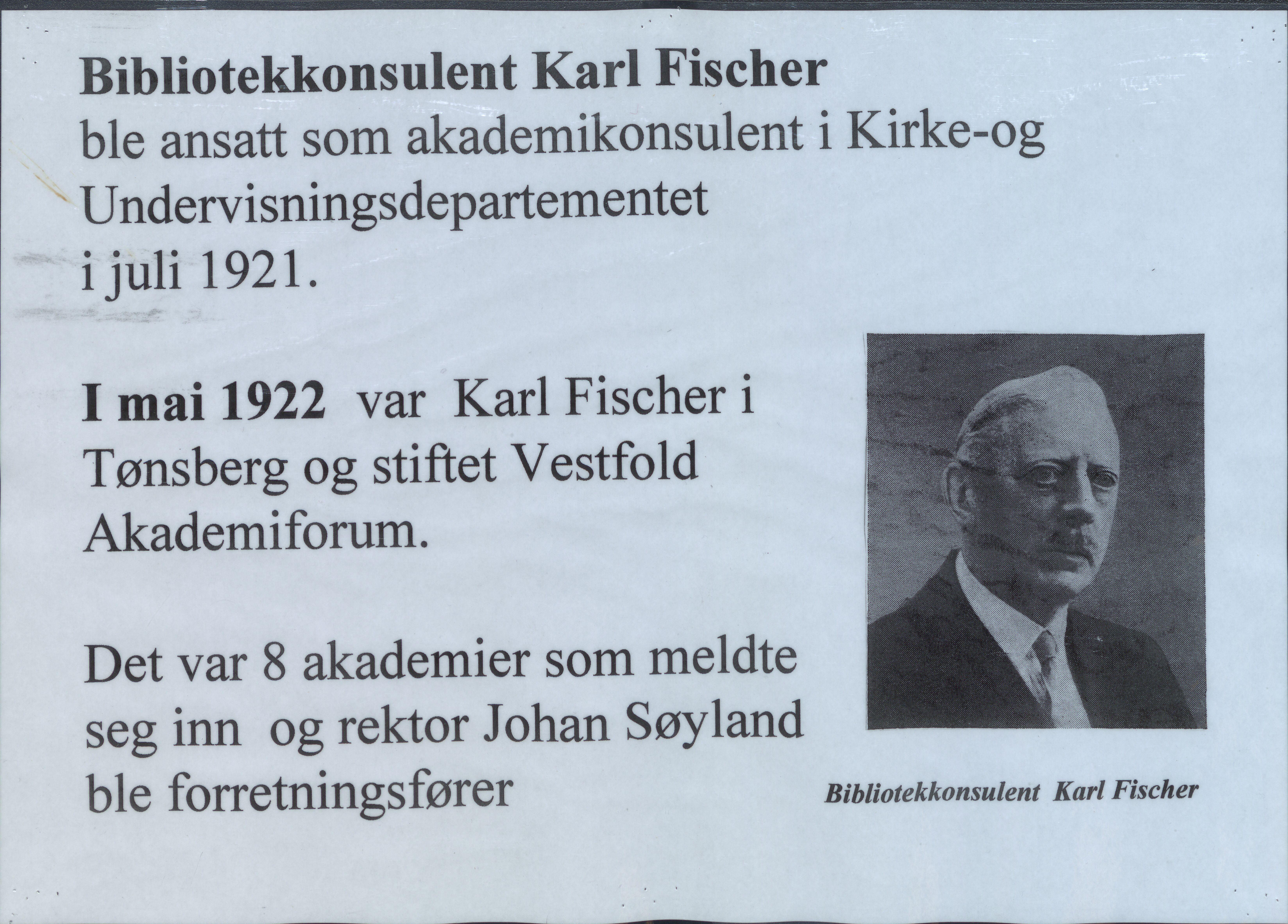 Pa 765 - Folkeakademiet i Andebu, VEMU/A-1887/X/L0002: Plakater