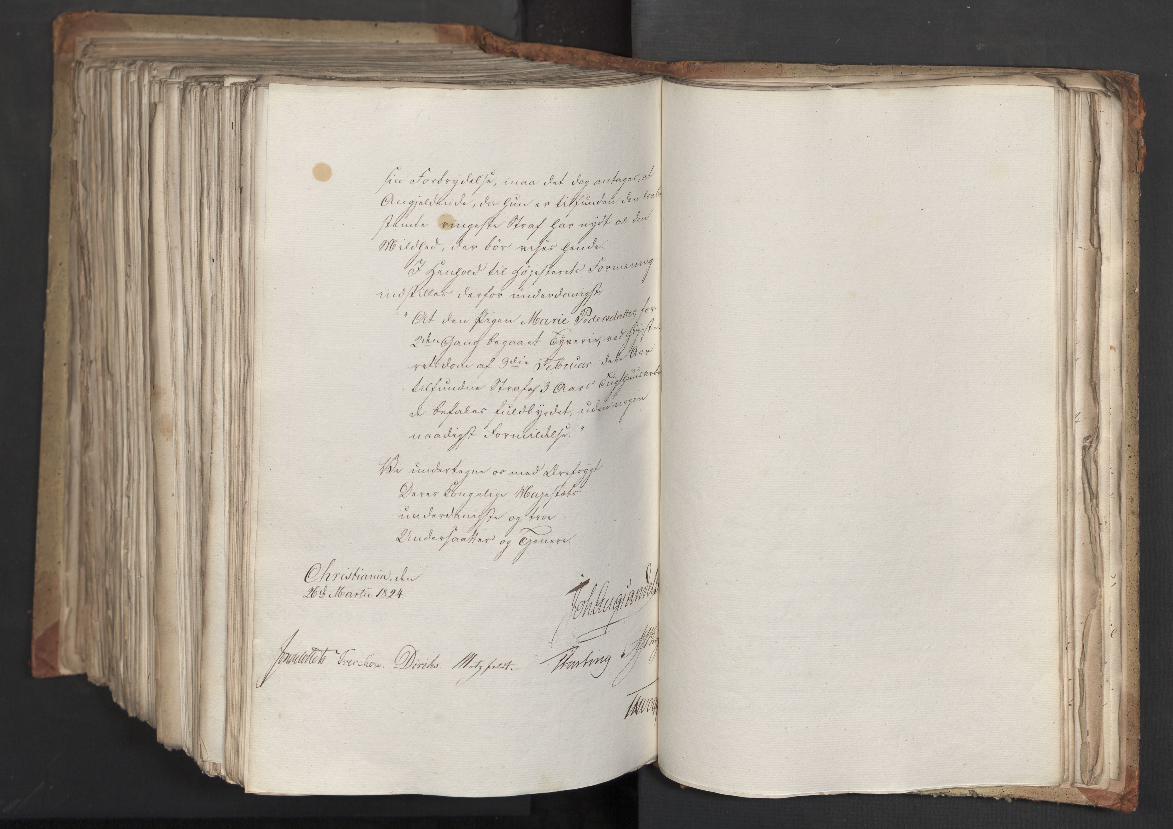 Statsrådsavdelingen i Stockholm, AV/RA-S-1003/D/Da/L0037: Regjeringsinnstillinger nr. 1115-1403, 1824, p. 724
