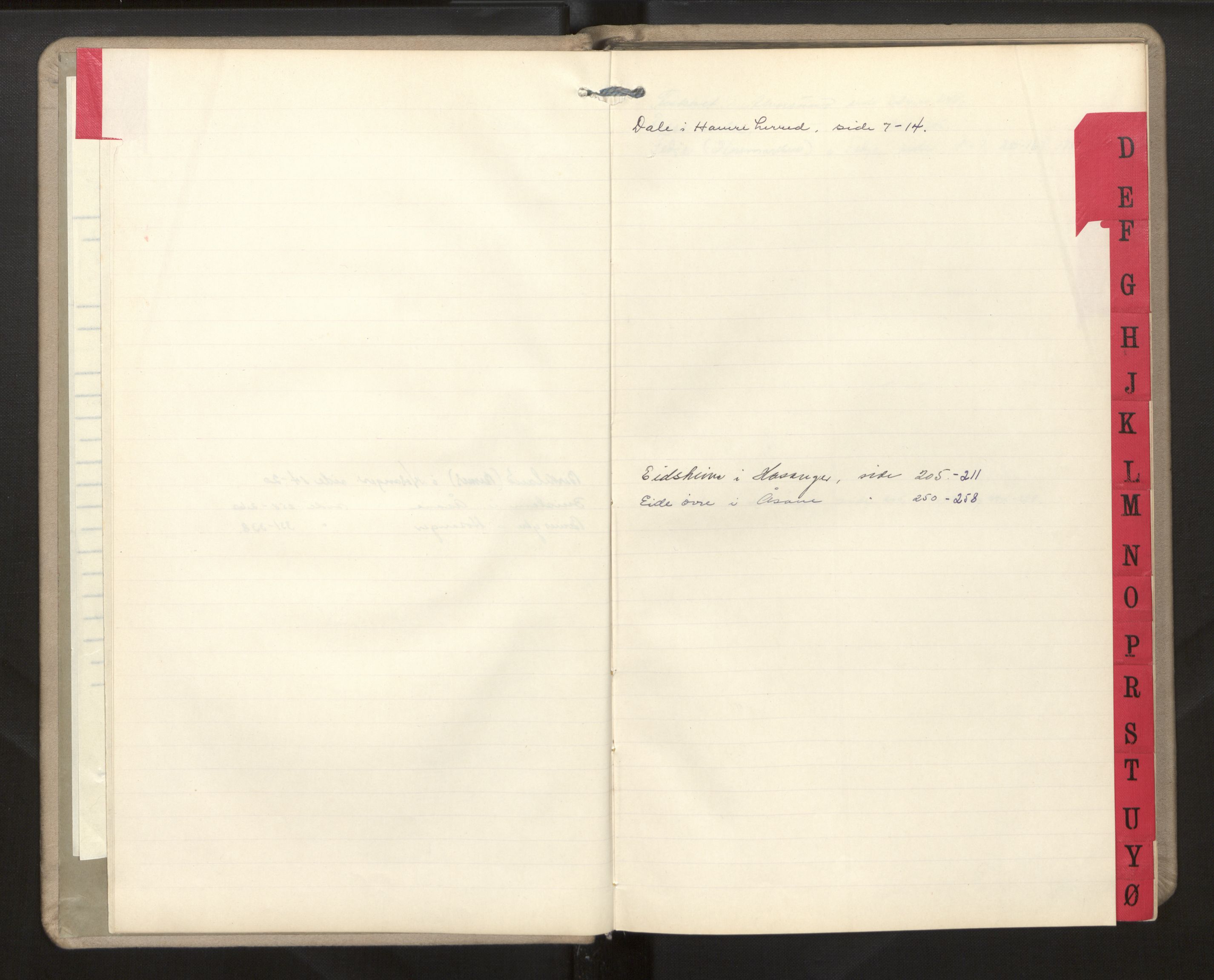 Overdomaren i Hordaland jordskiftedøme (II), AV/SAB-A-5801/A/L0001: Overrettsprotokoll, 1933-1973