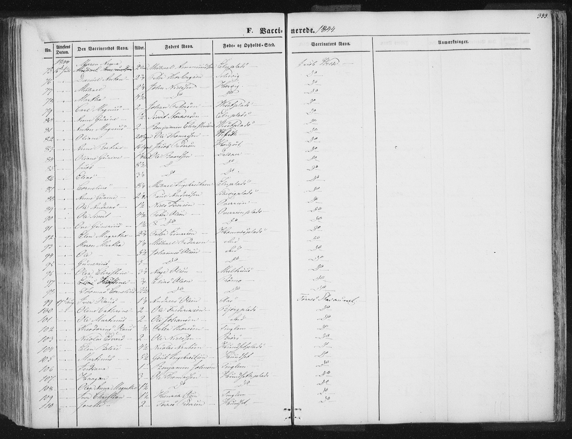 Ministerialprotokoller, klokkerbøker og fødselsregistre - Nord-Trøndelag, AV/SAT-A-1458/741/L0392: Parish register (official) no. 741A06, 1836-1848, p. 333