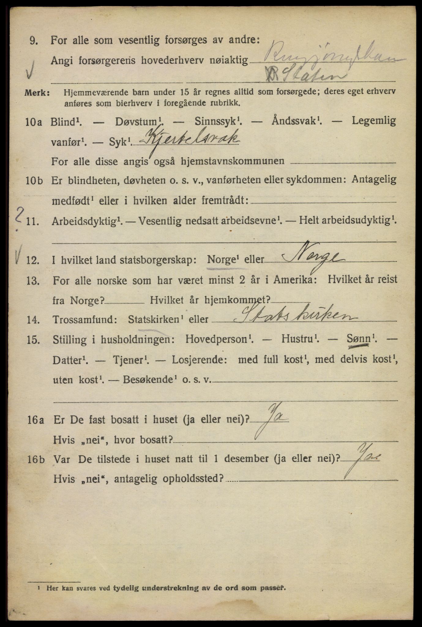 SAO, 1920 census for Kristiania, 1920, p. 318346