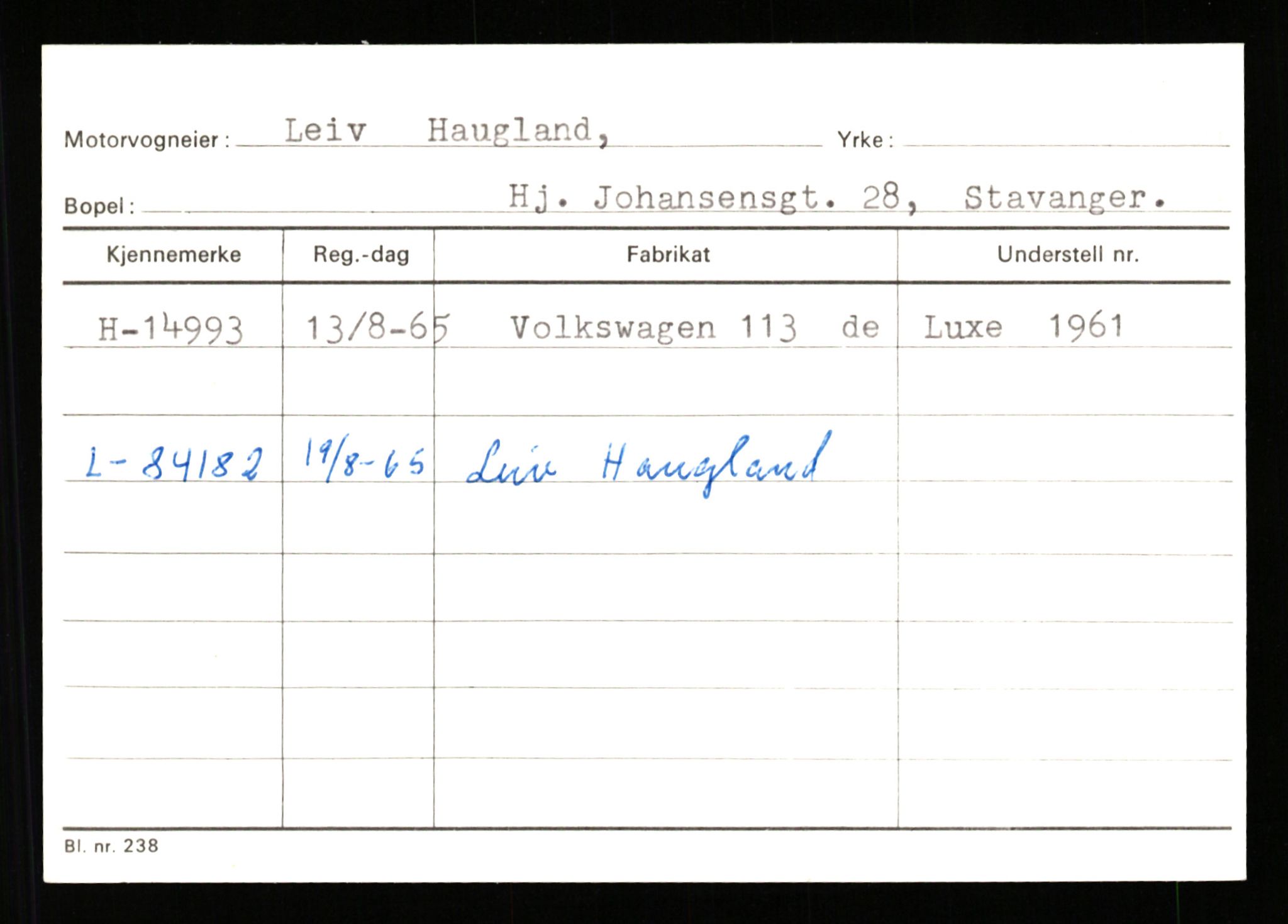 Stavanger trafikkstasjon, AV/SAST-A-101942/0/G/L0003: Registreringsnummer: 10466 - 15496, 1930-1971, p. 2882